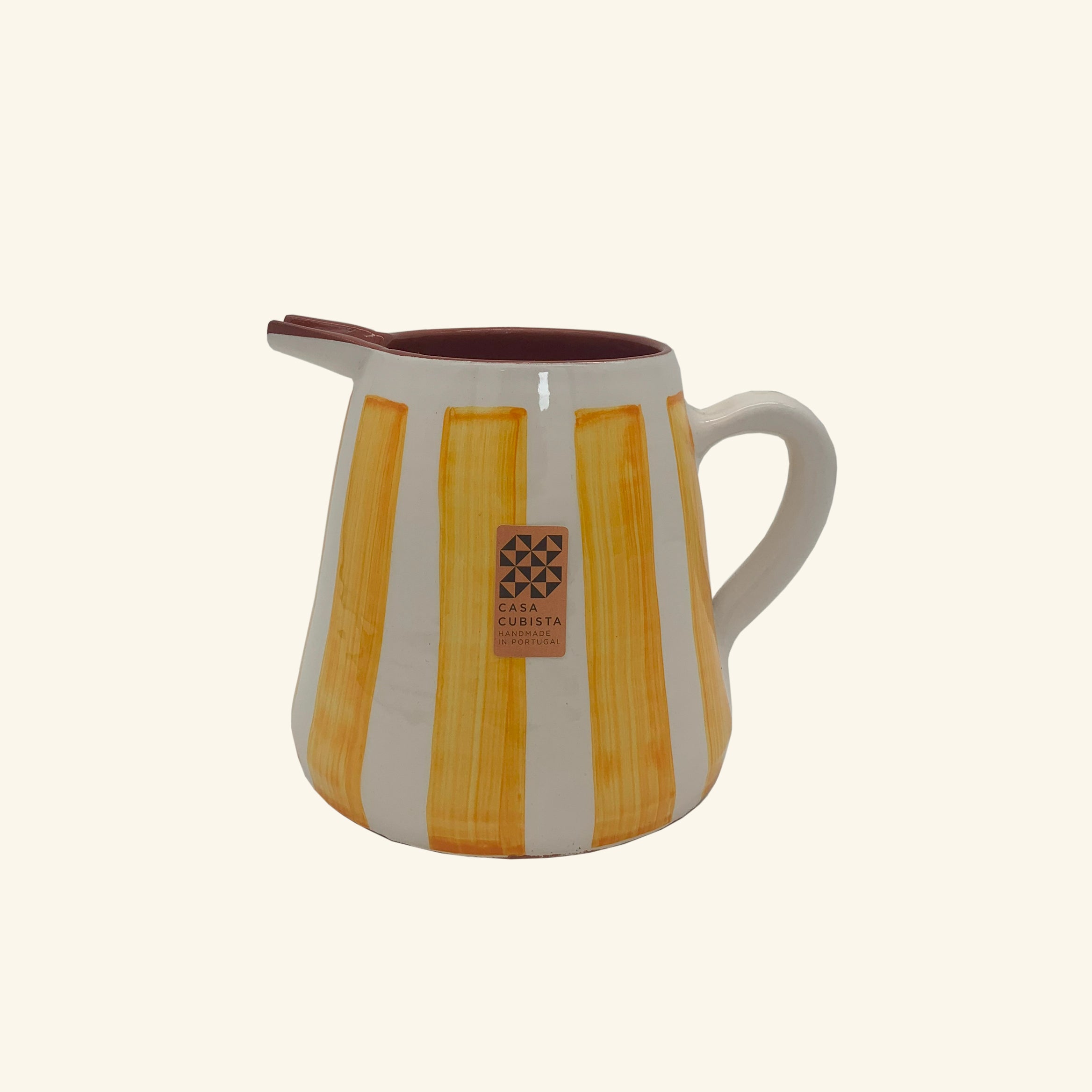 Bold Stripe Pitcher