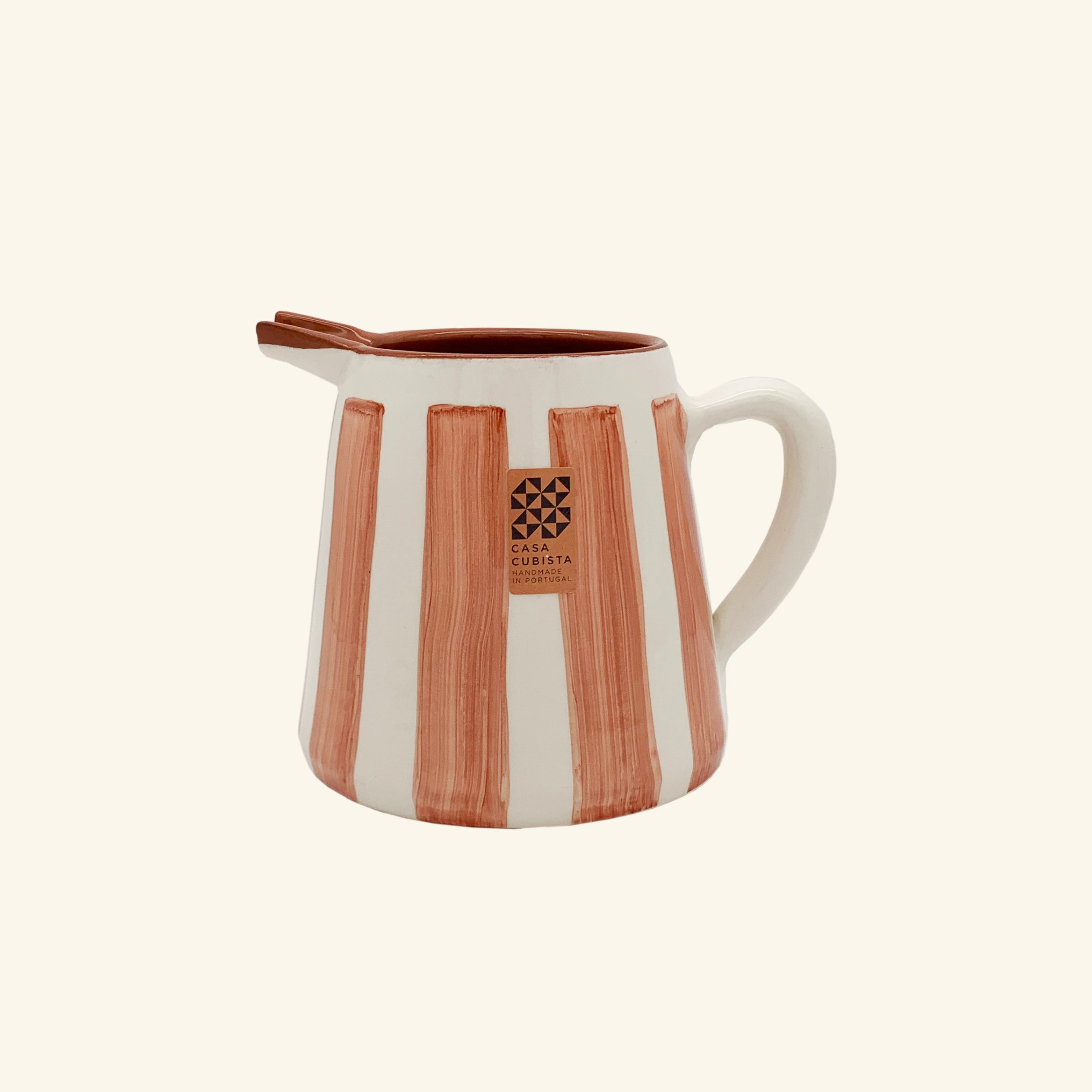 Bold Stripe Pitcher