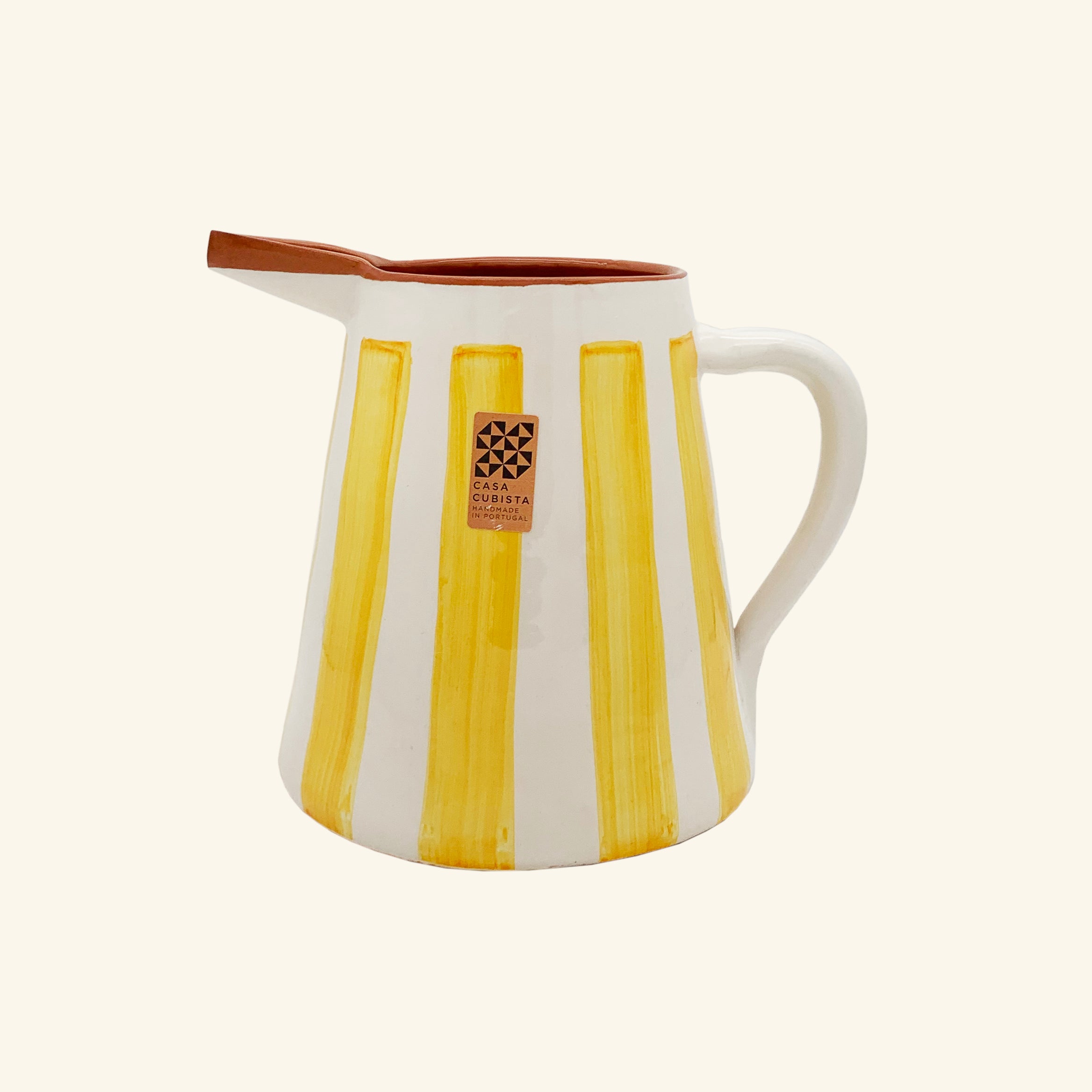 Bold Stripe Pitcher
