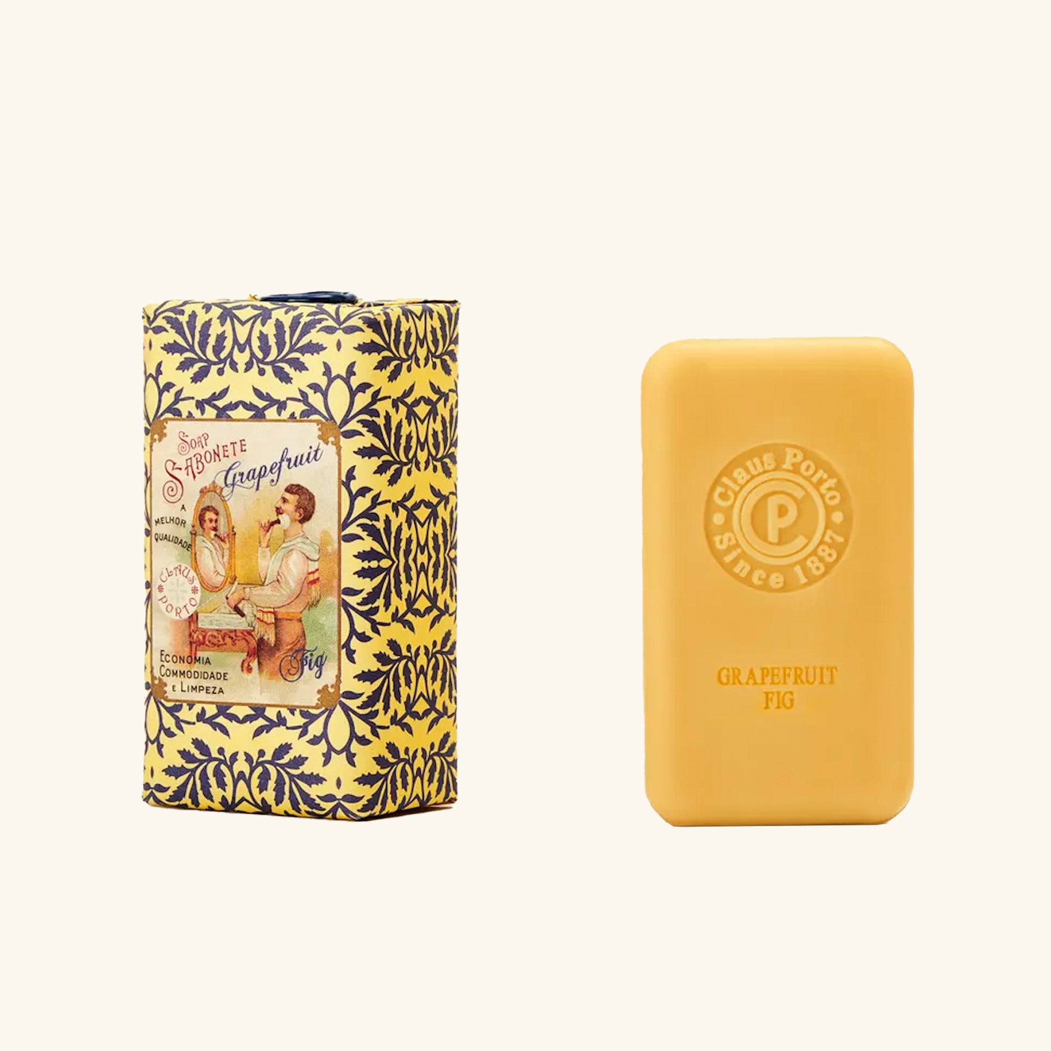 Barbear Grapefruit Fig Soap Claus Porto