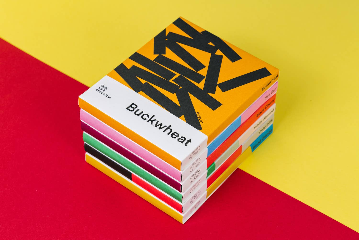 Buckwheat - award winning Organic 55% dark milk choc bar 70g