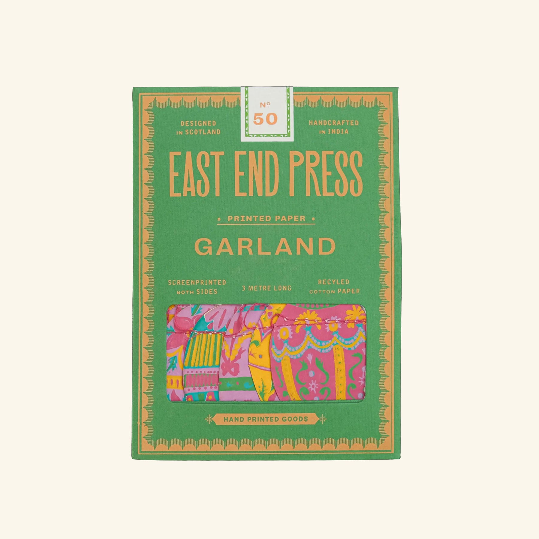 Easter Egg Sewn Garland East End Press