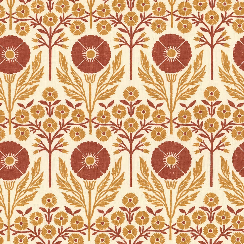 Poppies Fabric Ellen Merchant