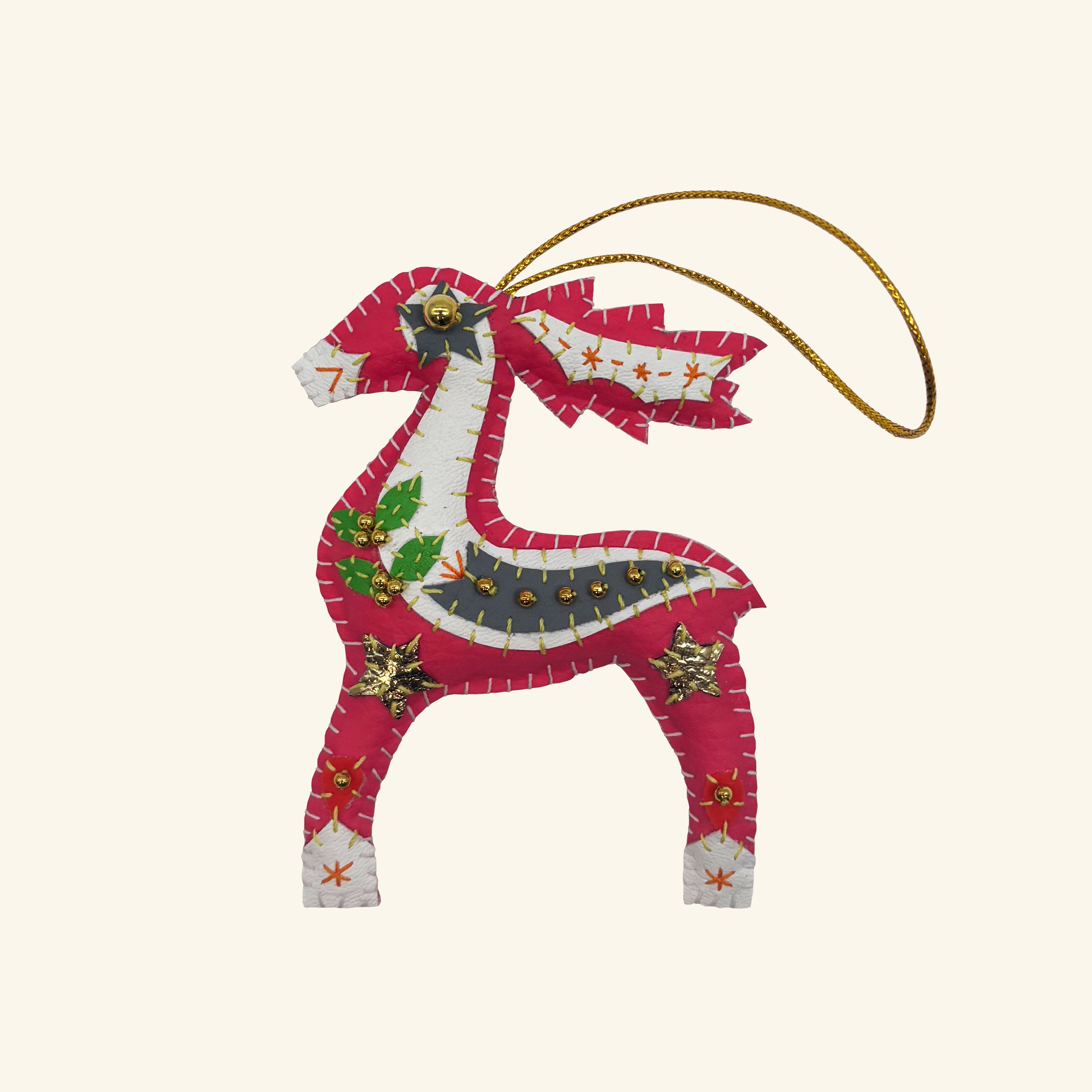 Dala Reindeer Christmas Decoration