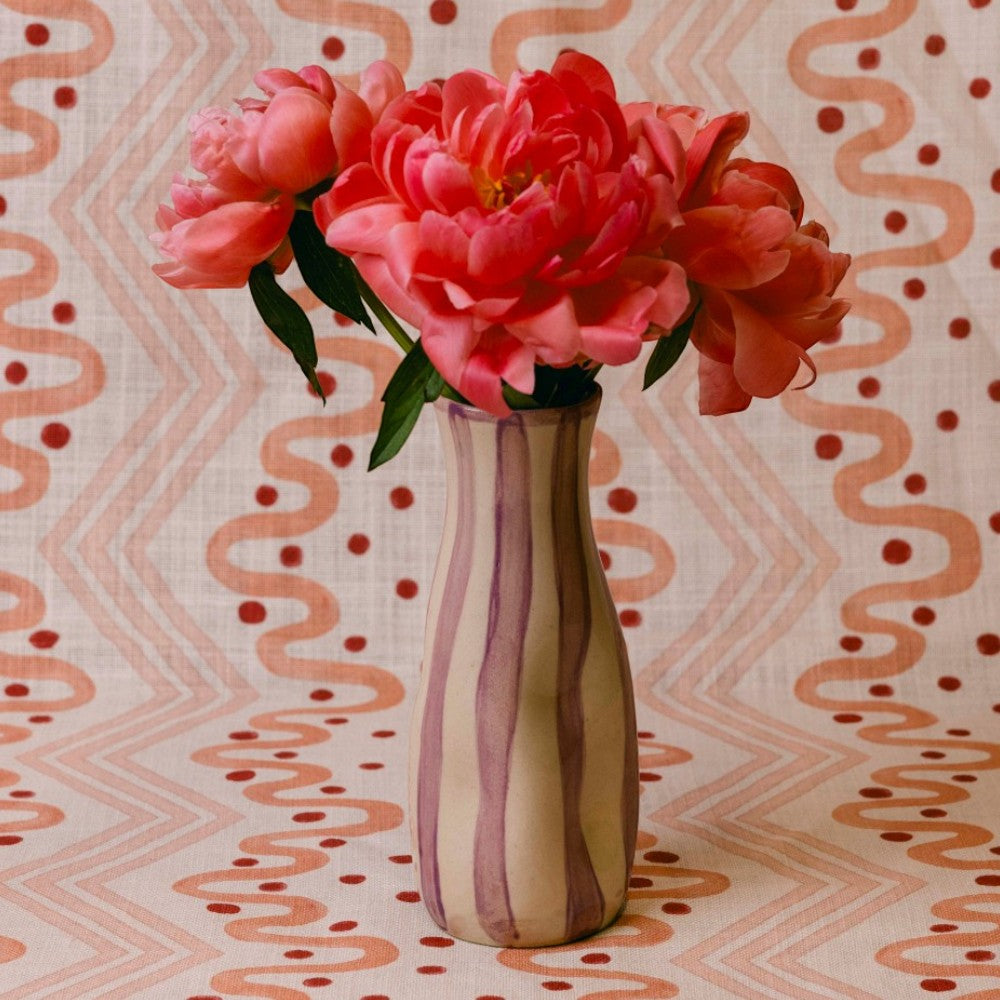 Candy Stripe Vase