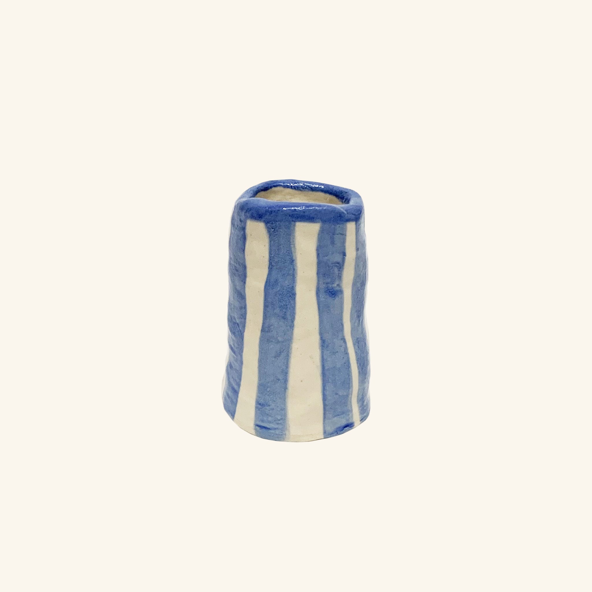 Candy Stripe Bud Vase