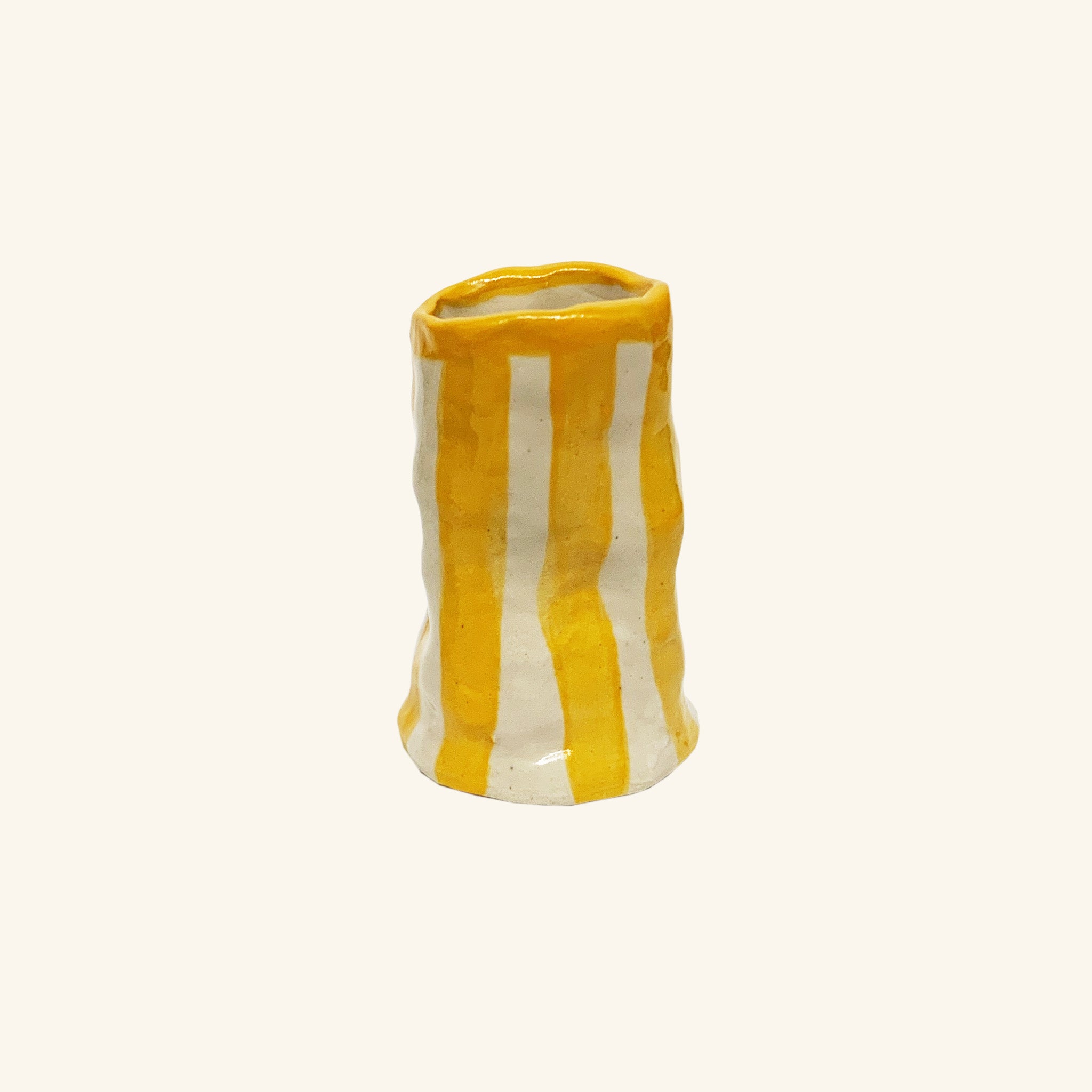 Candy Stripe Bud Vase