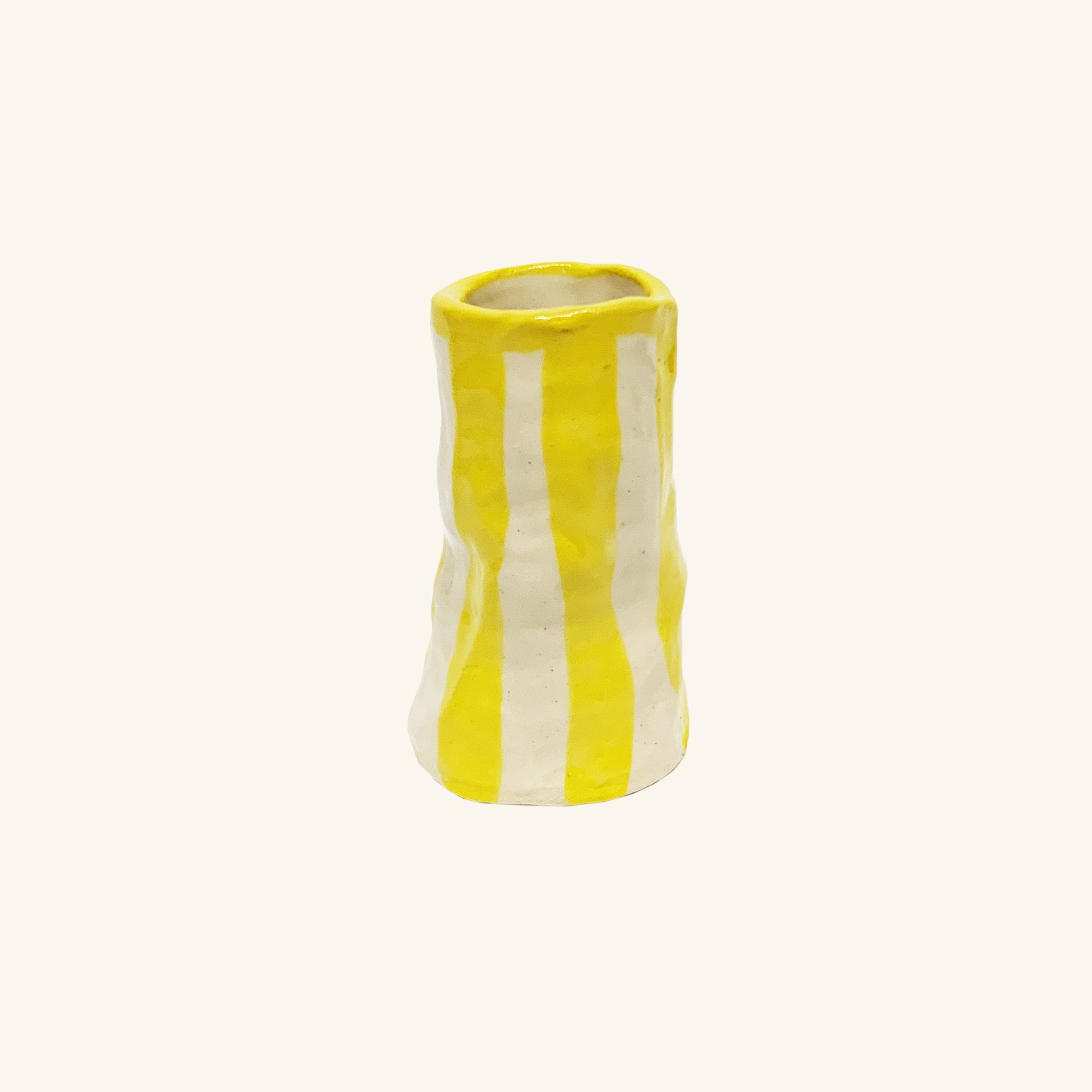 Candy Stripe Bud Vase