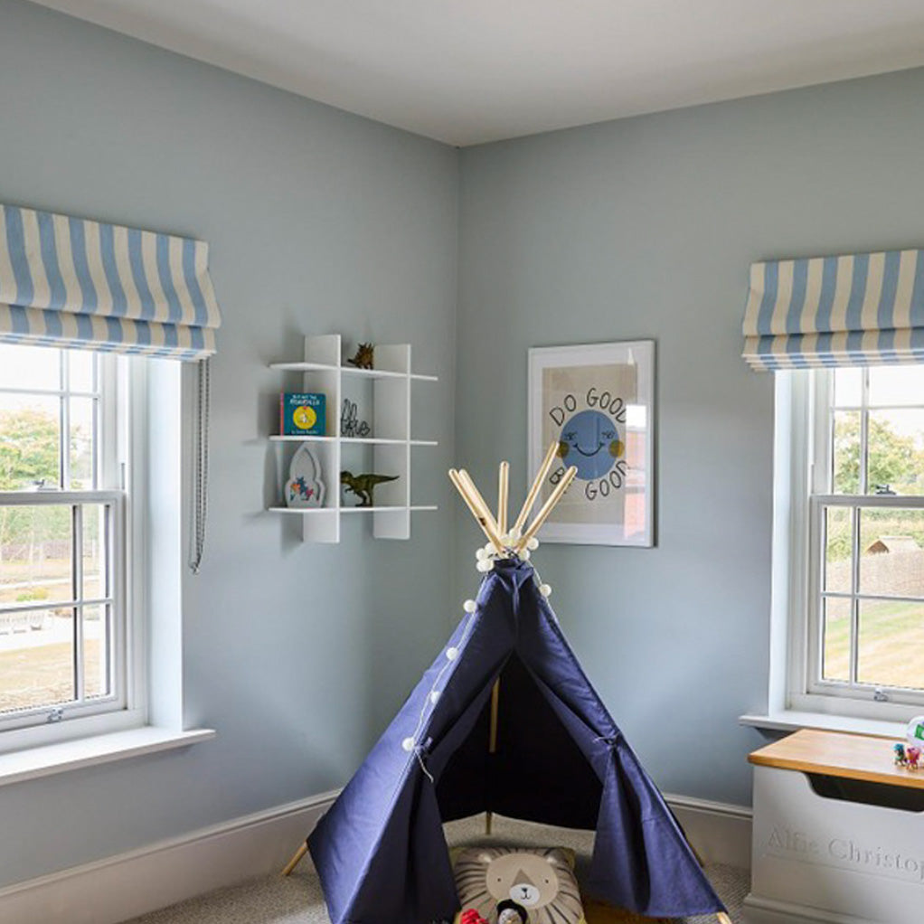 Devon Stripe Fabric Ian Mankin