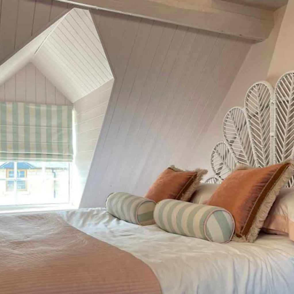 Devon Stripe Fabric Ian Mankin