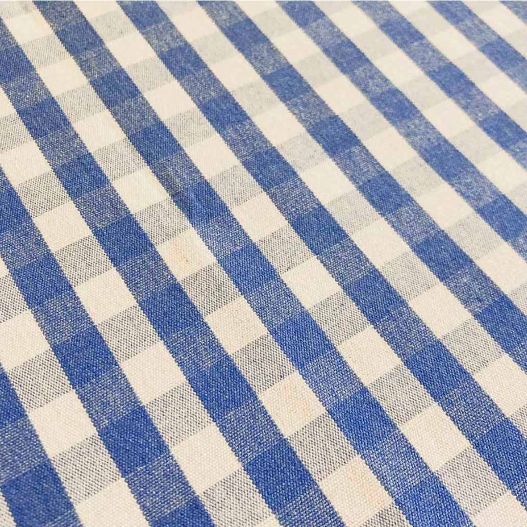 Suffolk Check Small Fabric Ian Mankin