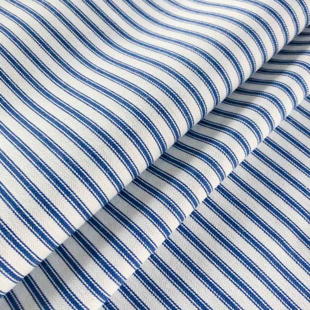 Ticking Stripe 1 Fabric Ian Mankin