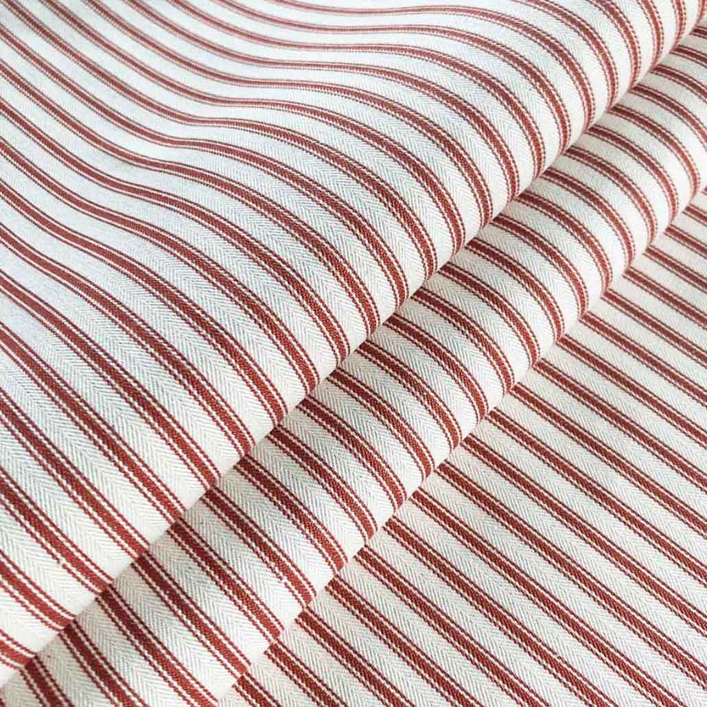 Ticking Stripe 1 Fabric Ian Mankin
