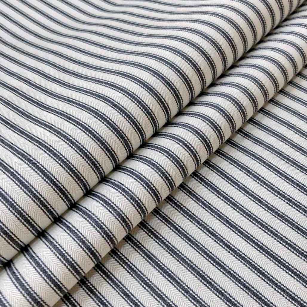 Ticking Stripe 1 Fabric Ian Mankin