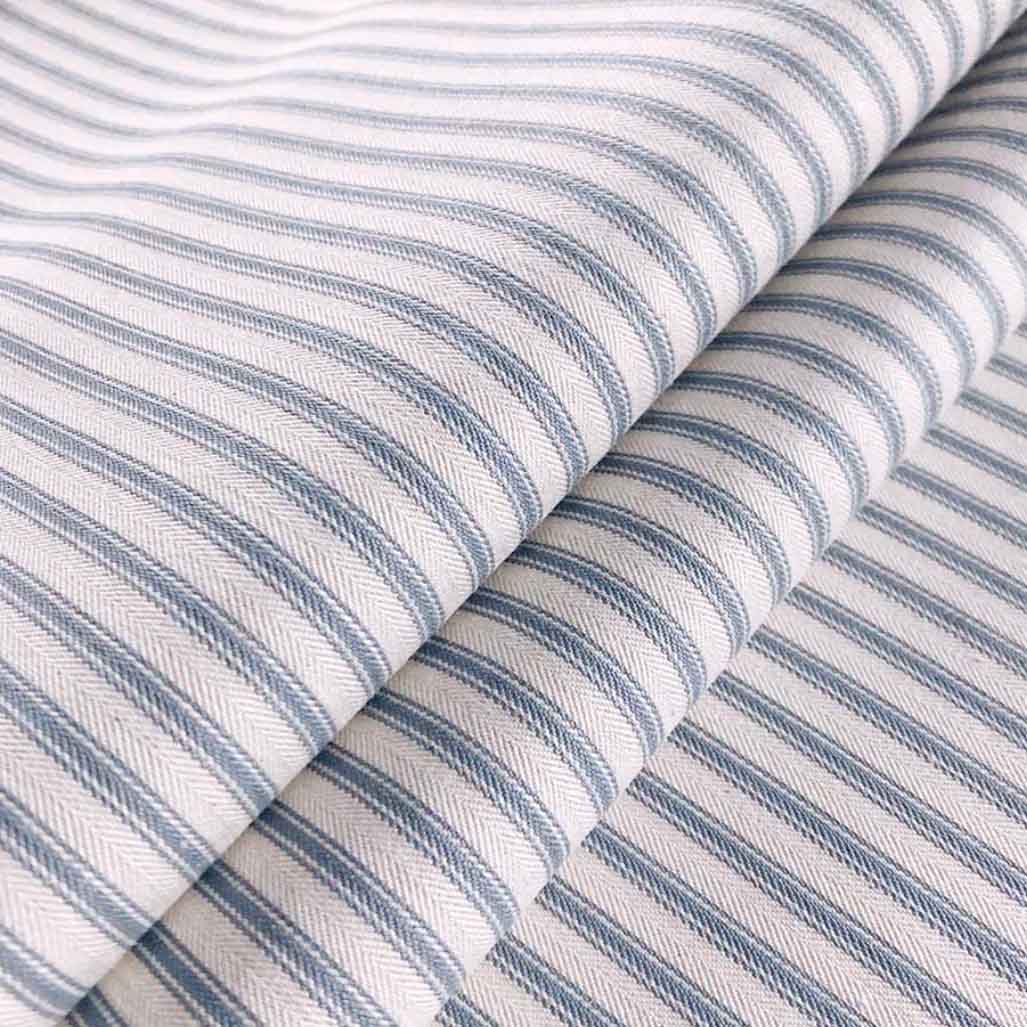 Ticking Stripe 1 Fabric Ian Mankin