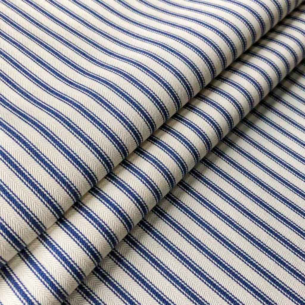 Ticking Stripe 1 Fabric Ian Mankin