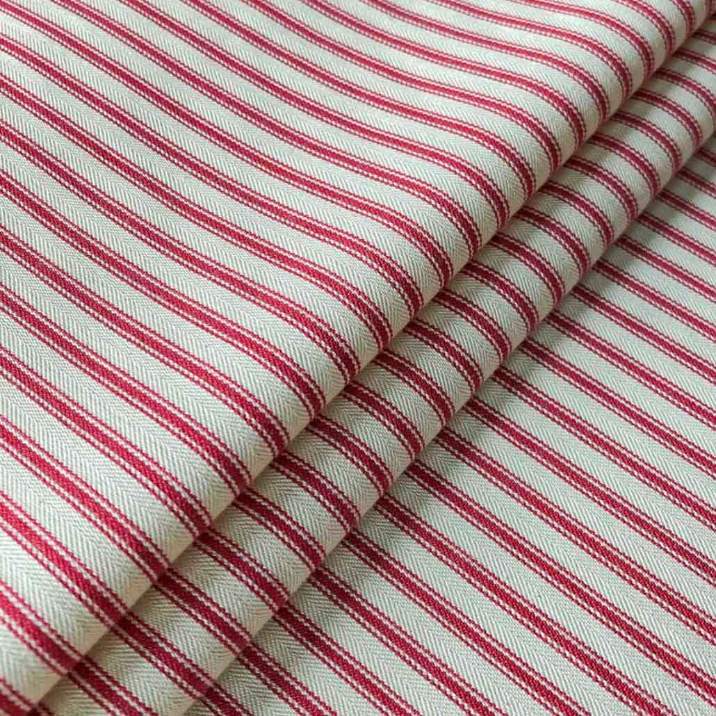 Ticking Stripe 1 Fabric Ian Mankin