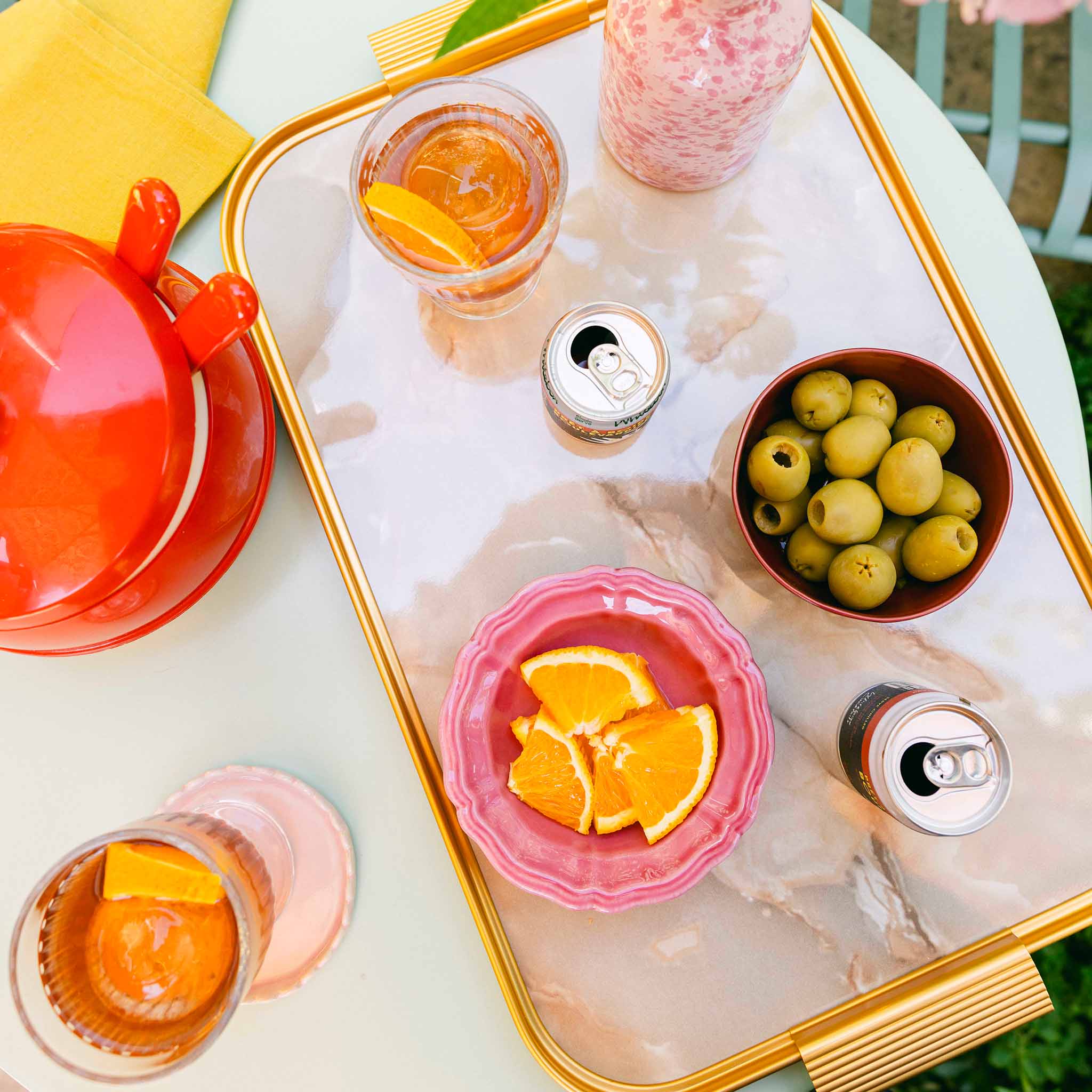 Tray – Onyx / Gold Kaymet