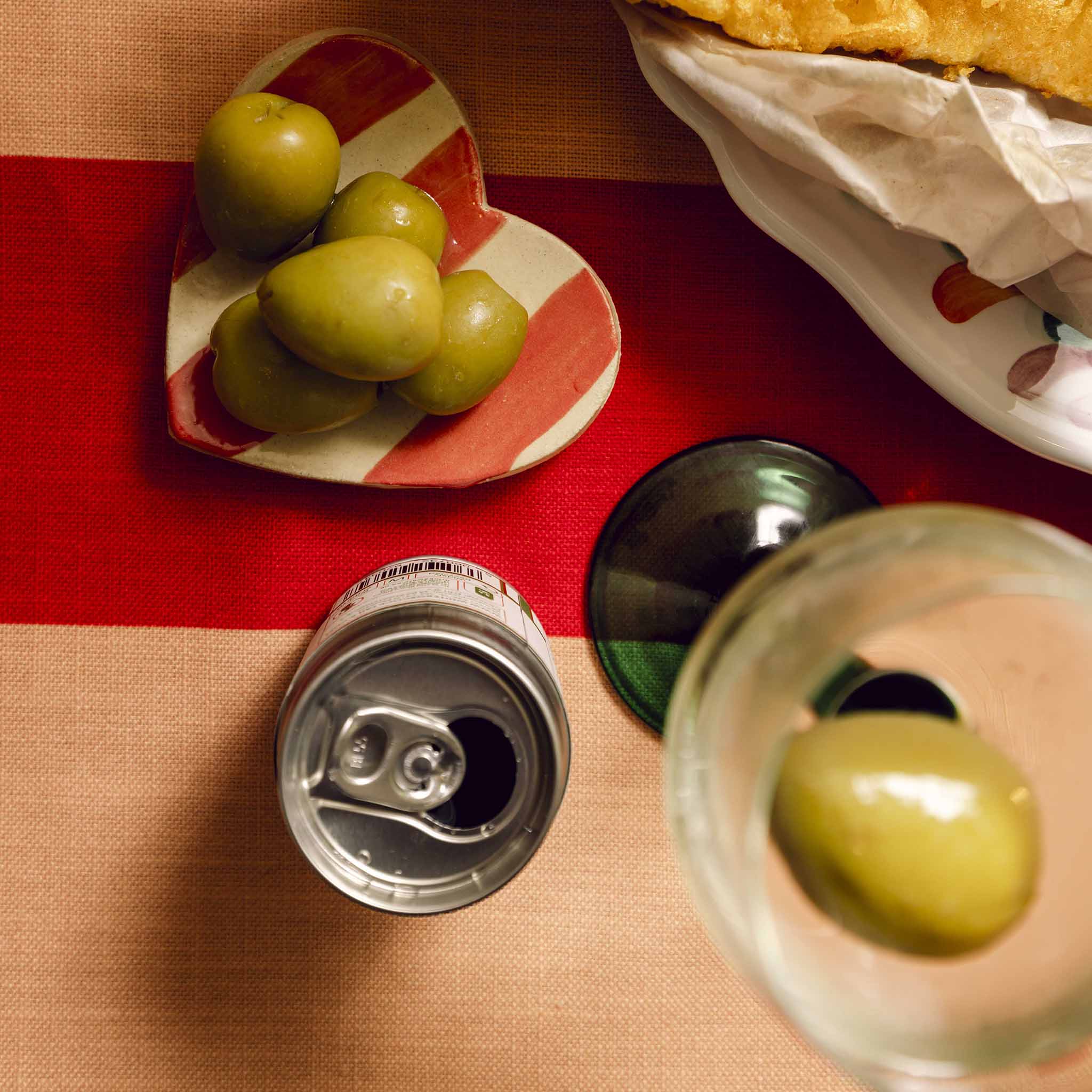 Duci Stripe Heart Trinket Dish