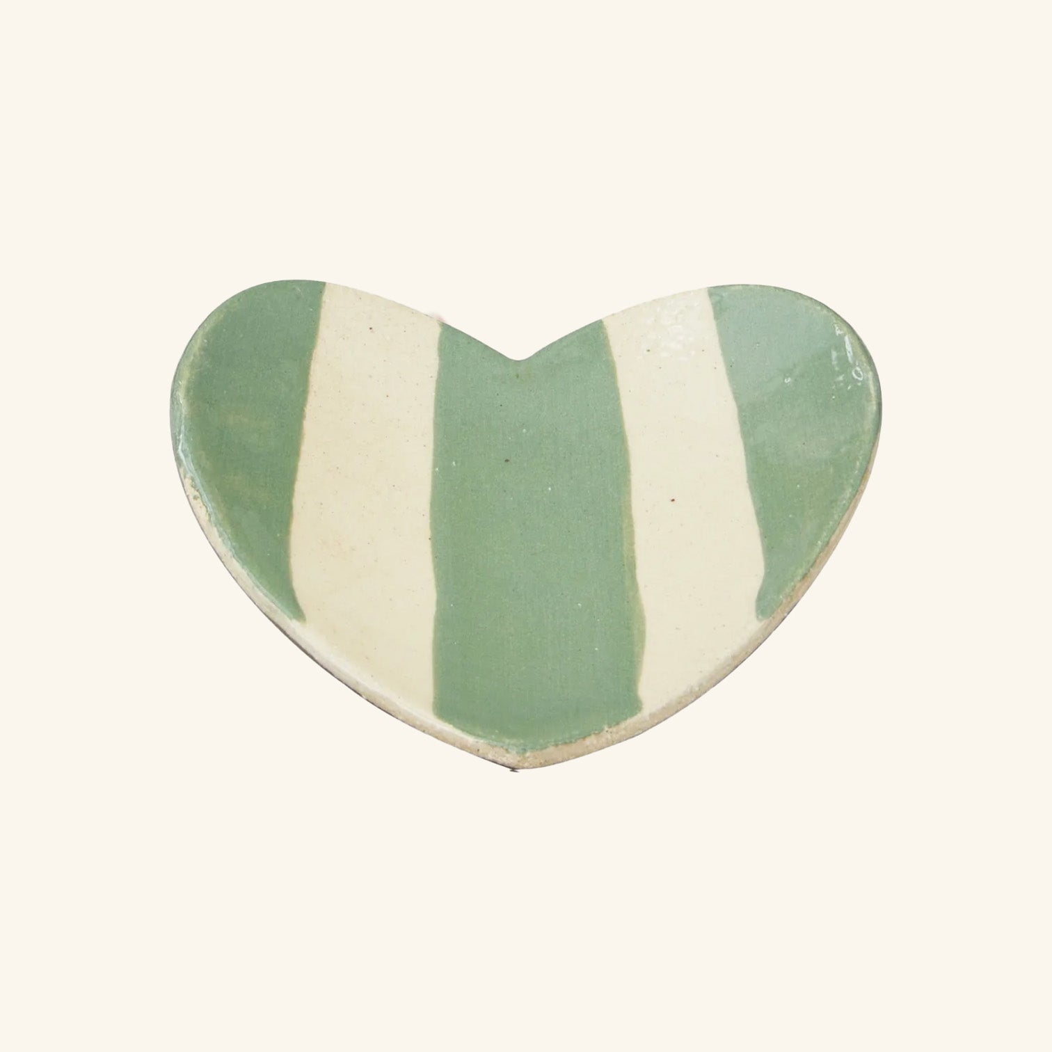 Duci Stripe Heart Trinket Dish