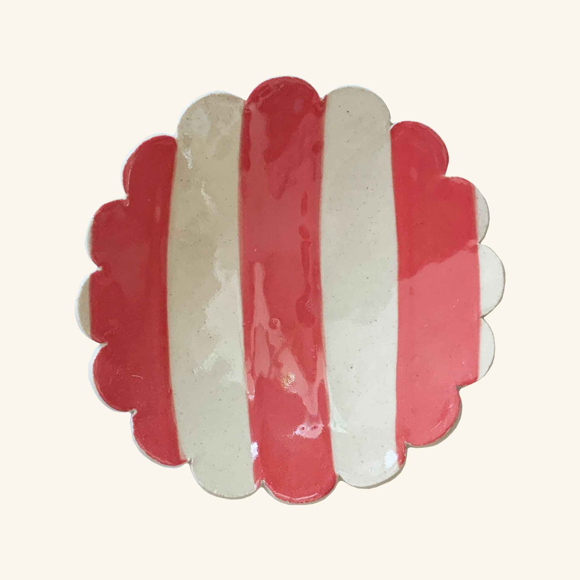 Duci Striped Trinket Dish