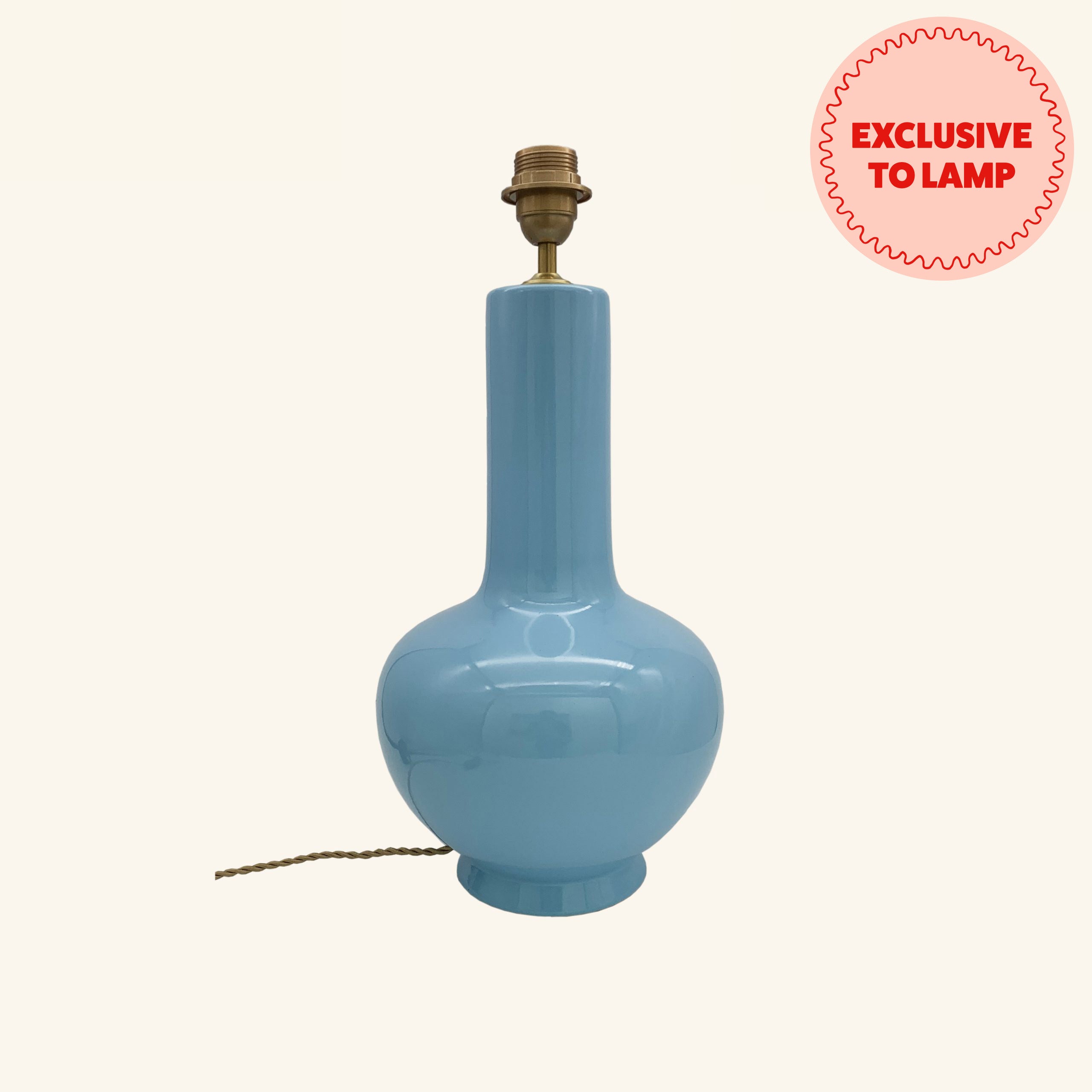 Ceramic Bulb Lamp Base LAMP LDN