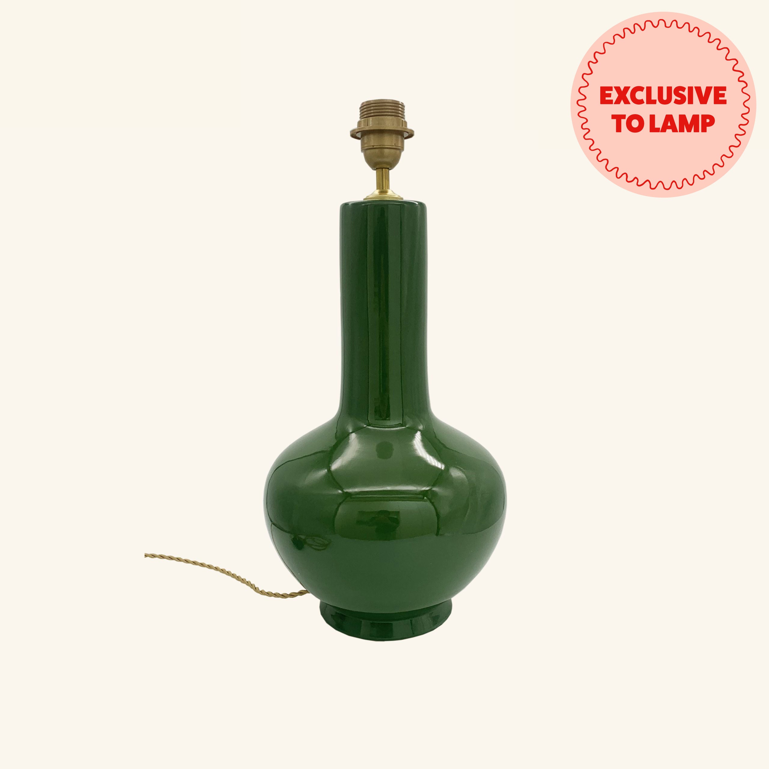 Ceramic Bulb Lamp Base LAMP LDN
