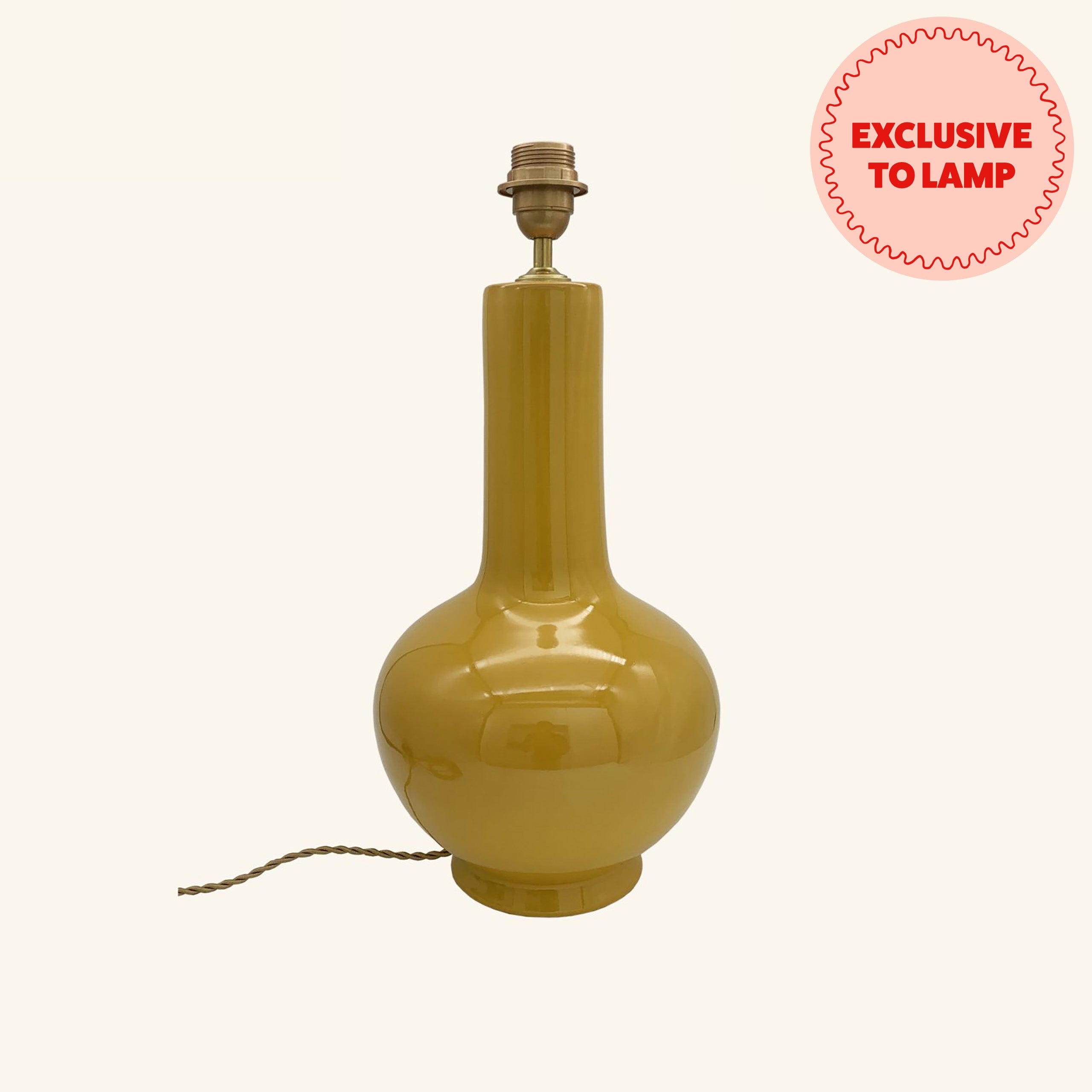Ceramic Bulb Lamp Base LAMP LDN