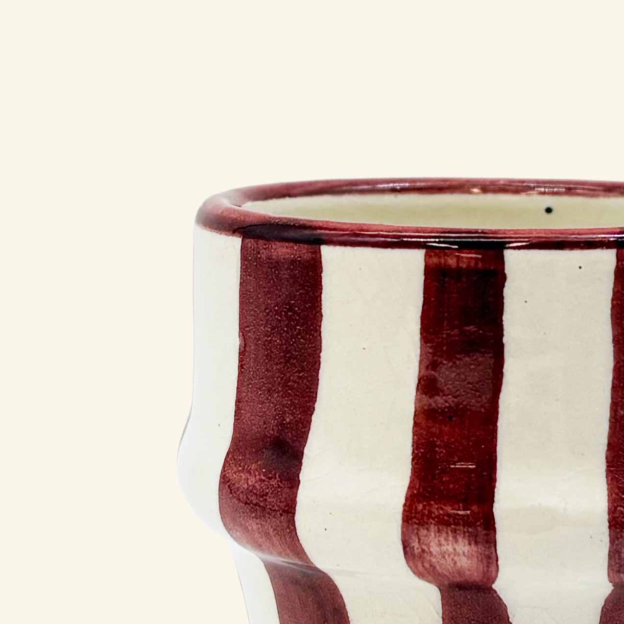 Ceramic Stripe Cup LAMP LDN