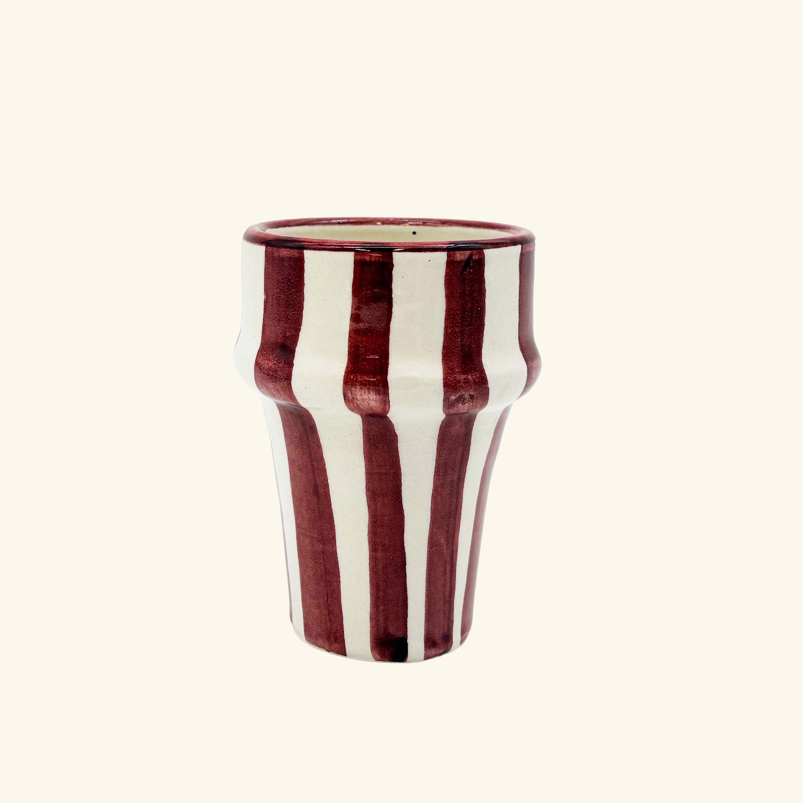Ceramic Stripe Cup