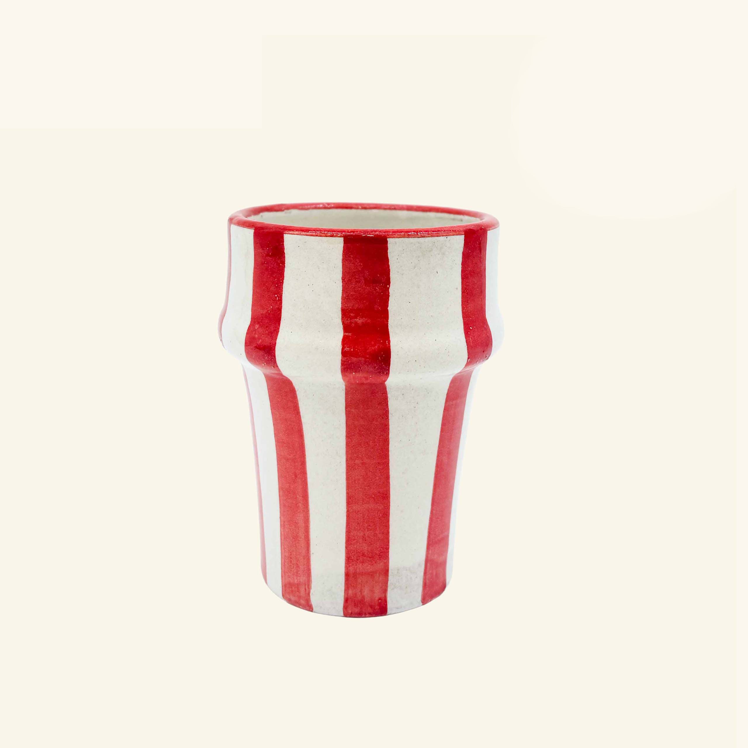 Ceramic Stripe Cup