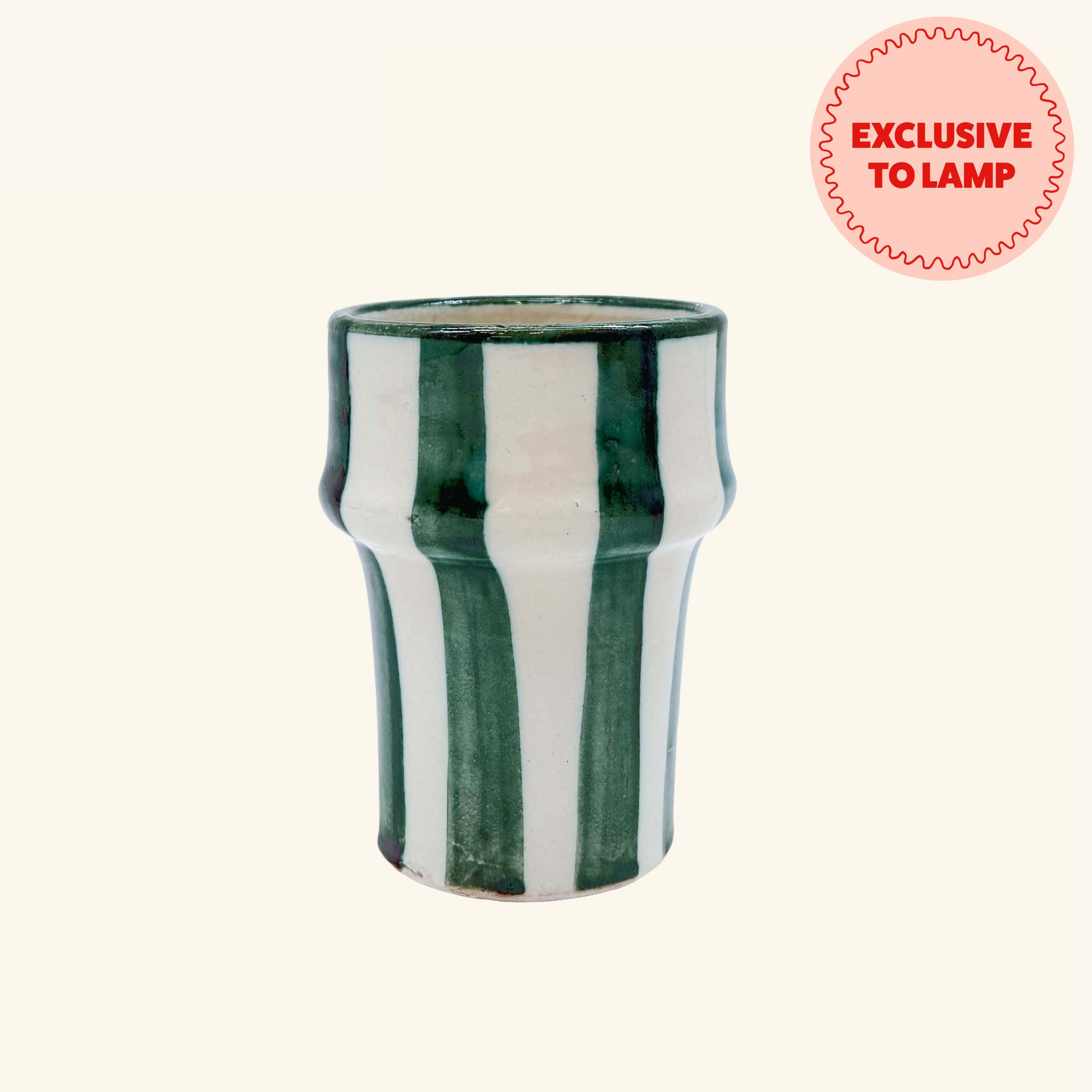 Ceramic Stripe Cup