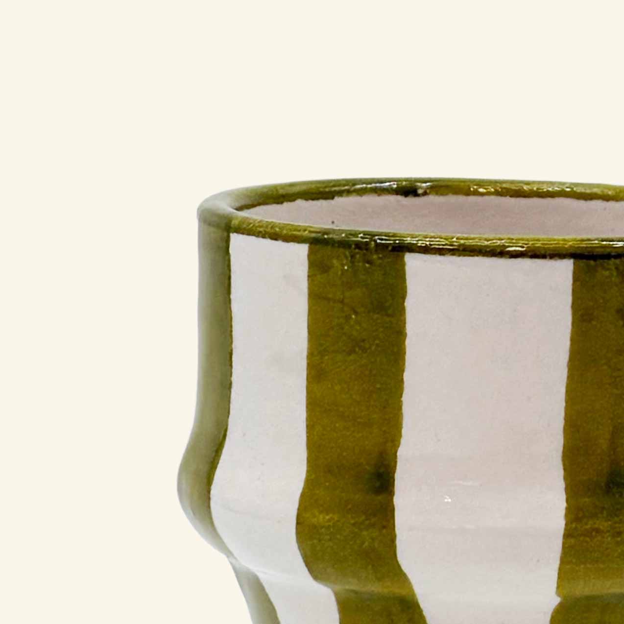 Ceramic Stripe Cup LAMP LDN