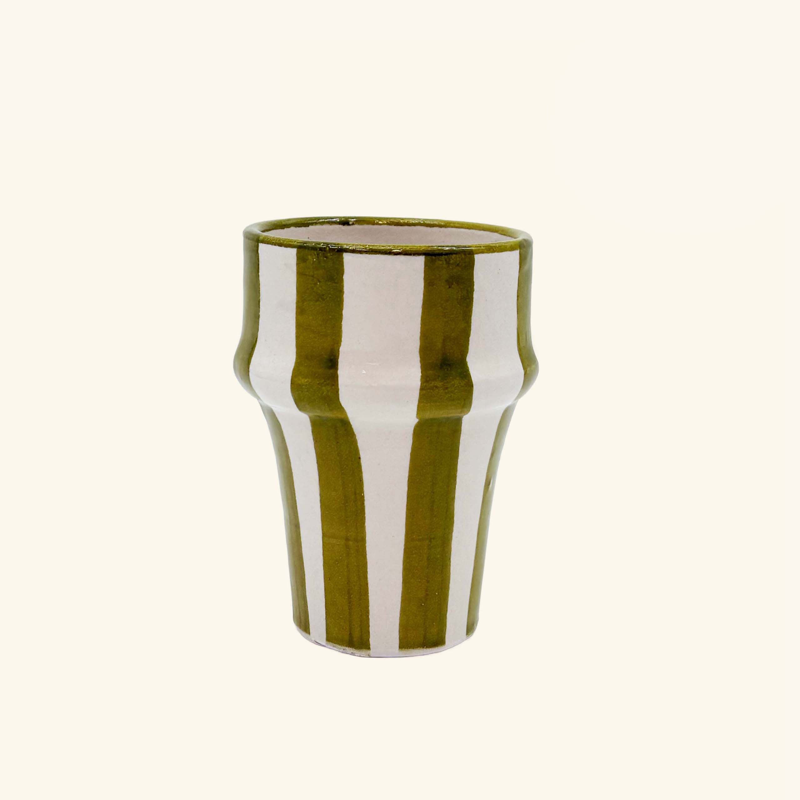 Ceramic Stripe Cup