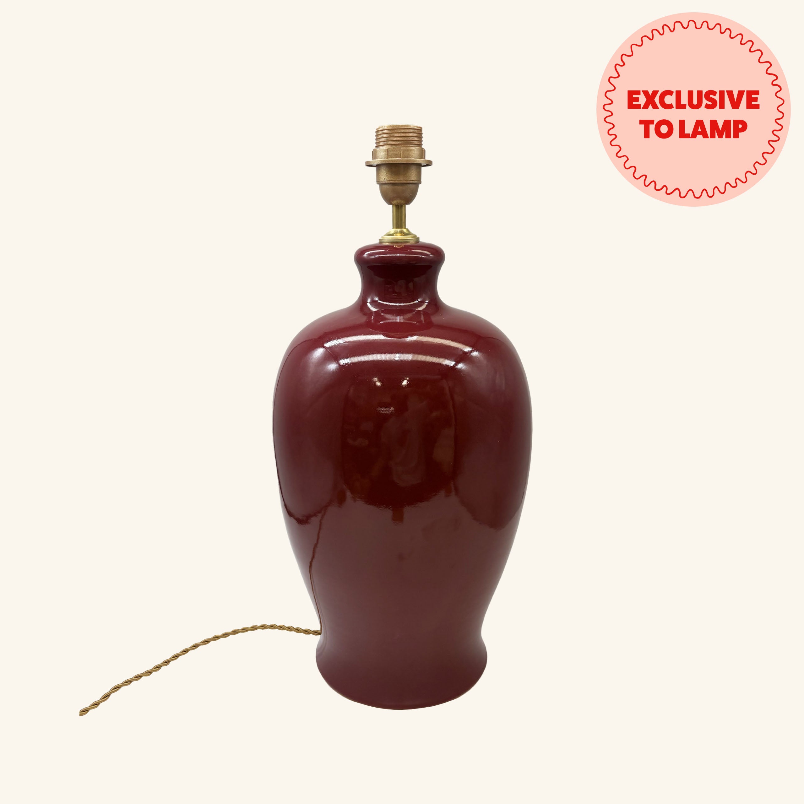 Ceramic Urn Lamp Base LAMP LDN