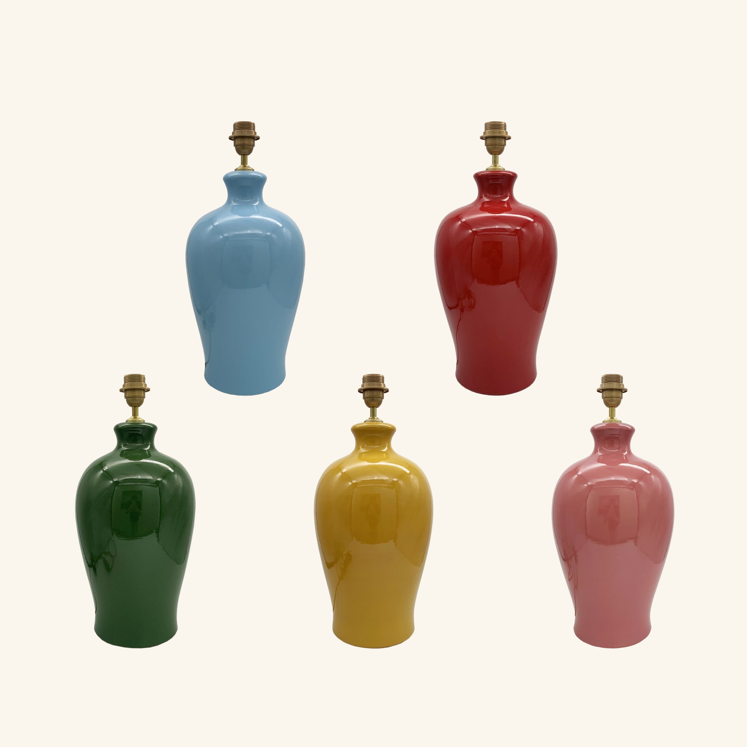 Ceramic Urn Lamp Base