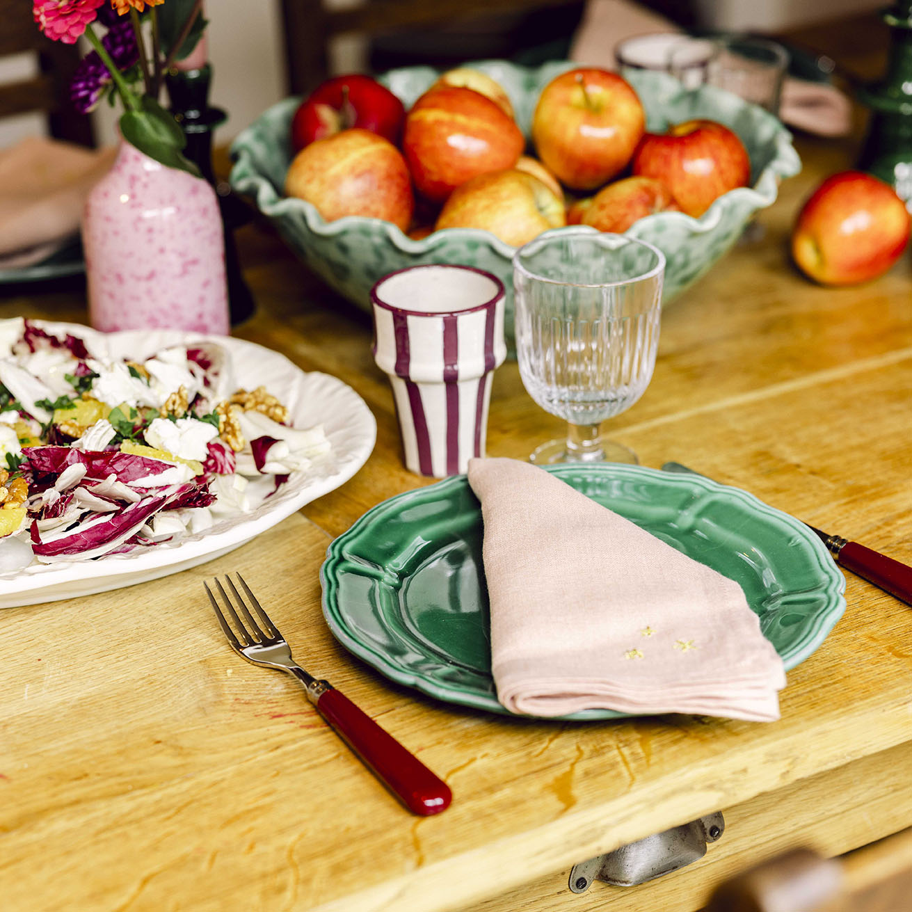 Ceramic Stripe Cup LAMP LDN