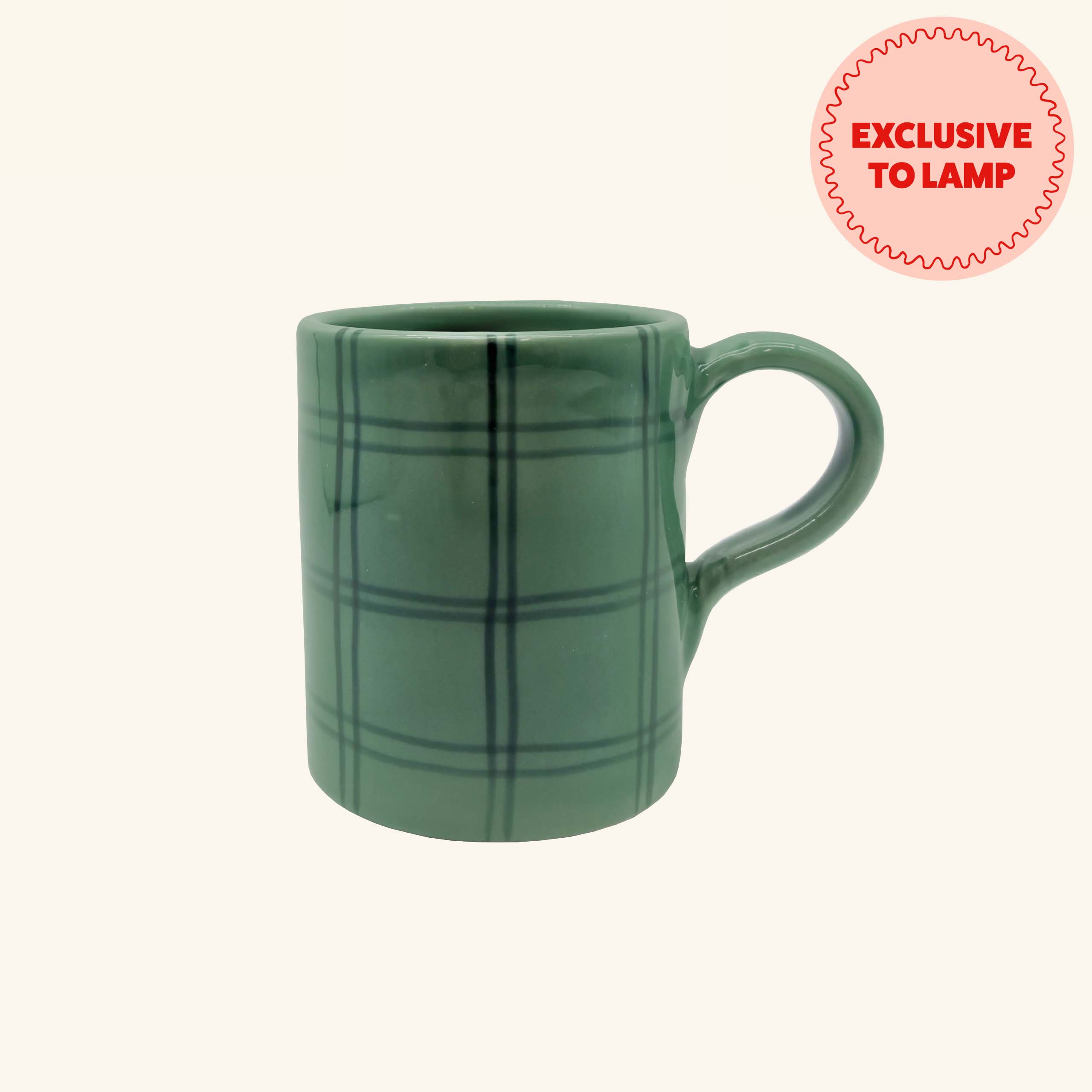 Gingham Mug