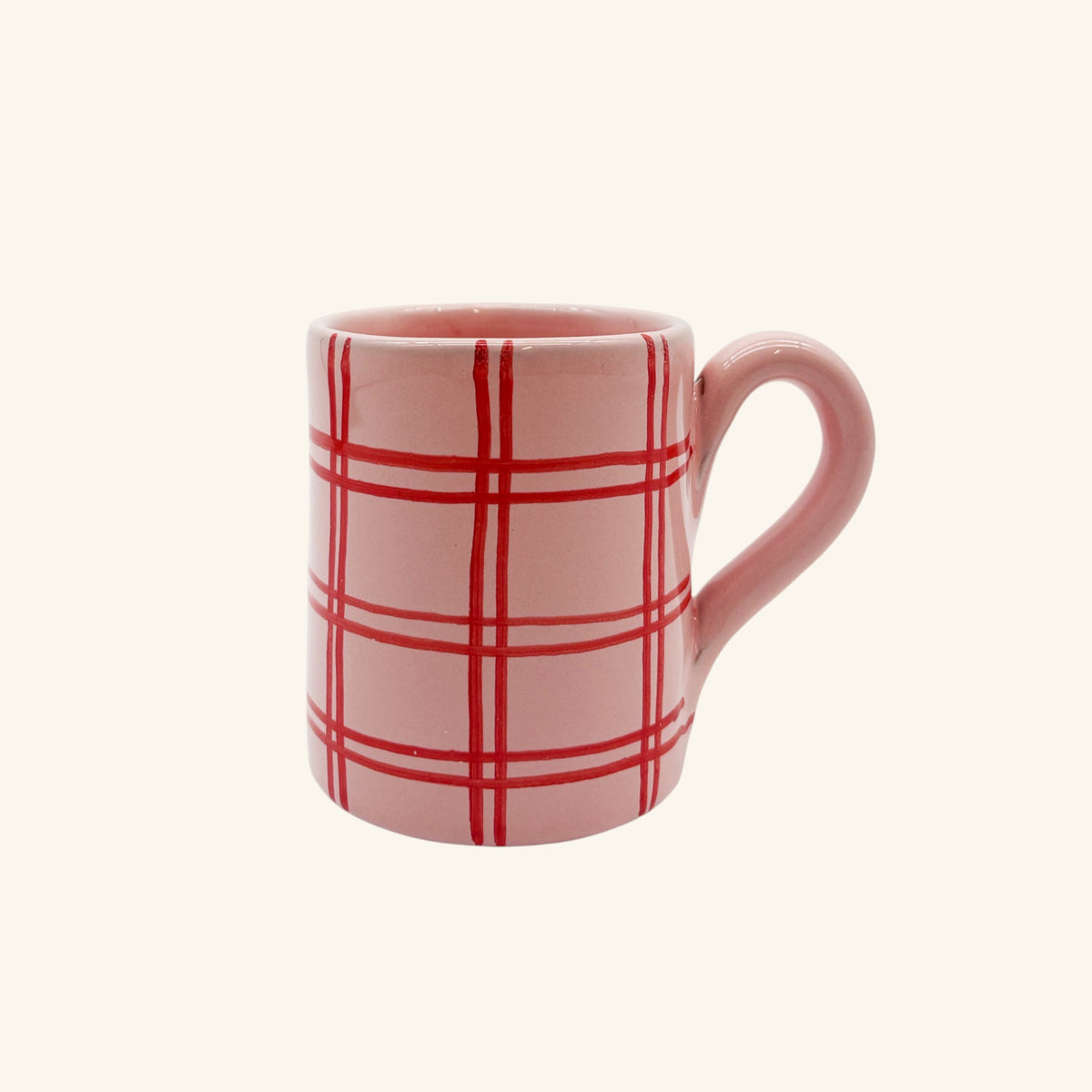 Gingham Mug