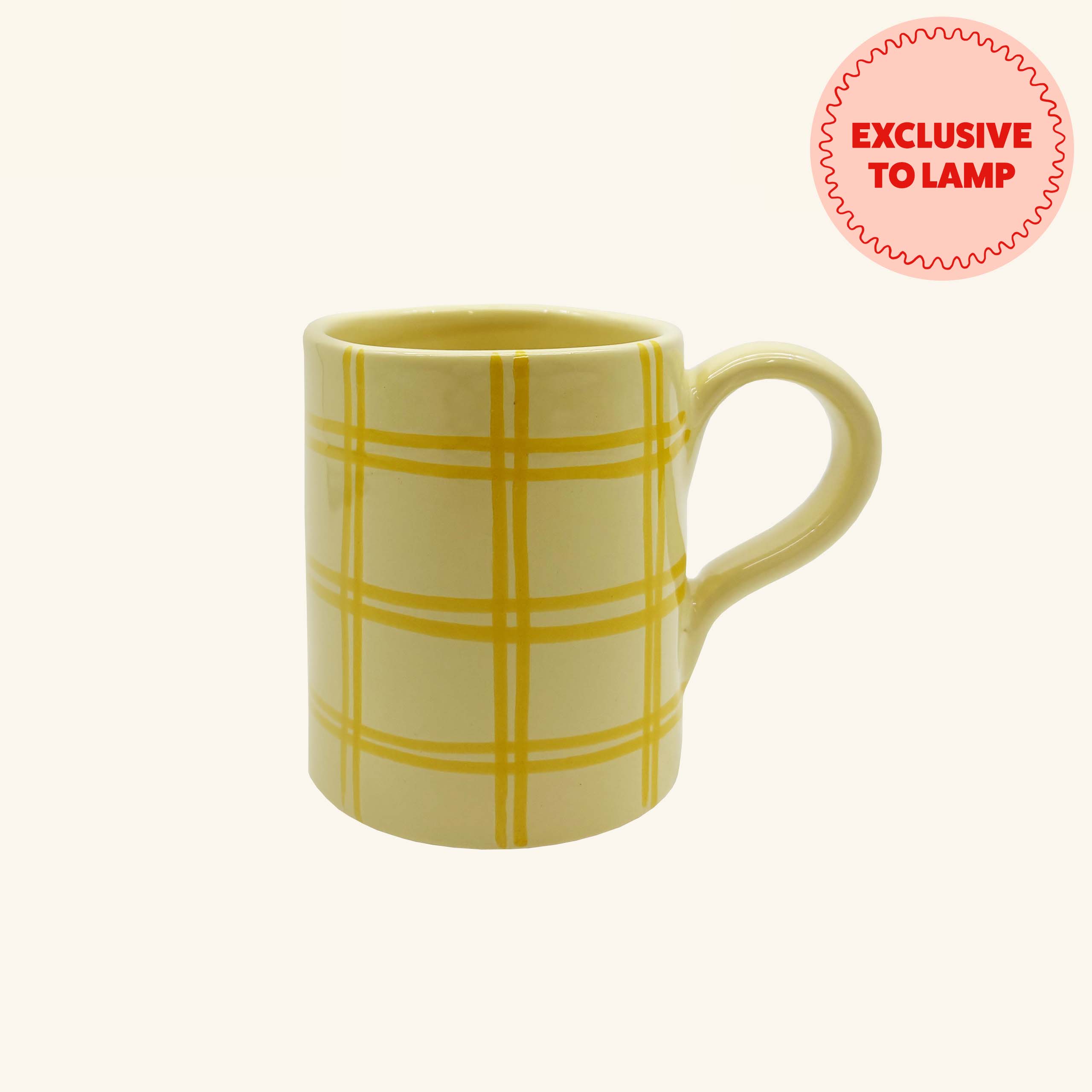 Gingham Mug