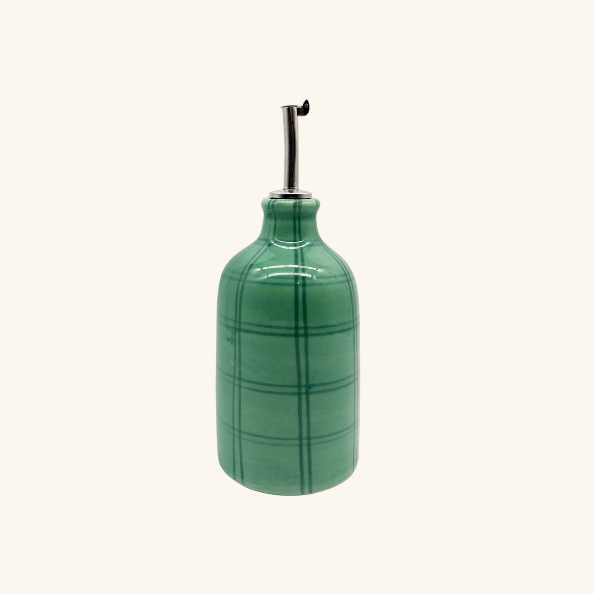 Gingham Oil Bottle