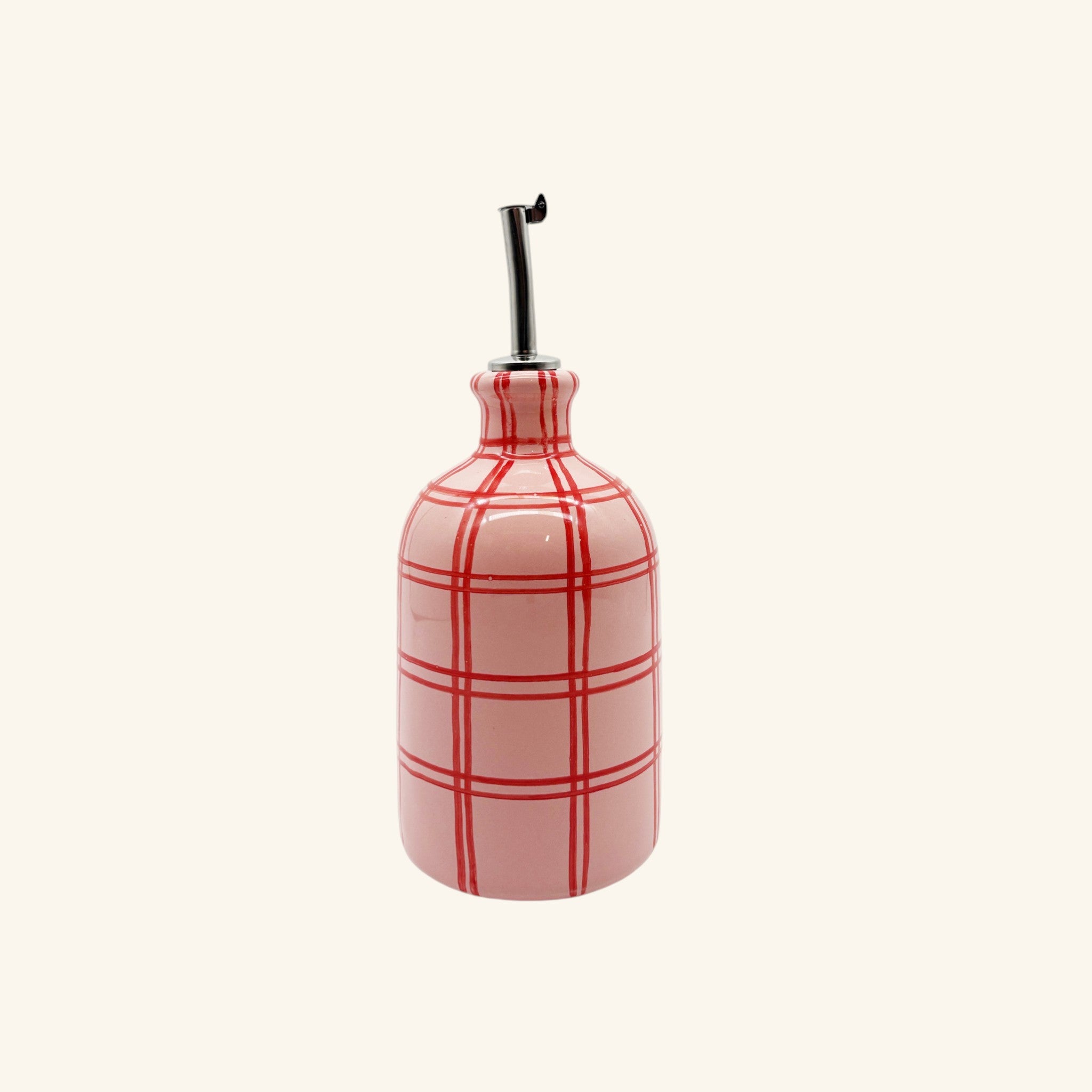 Gingham Oil Bottle