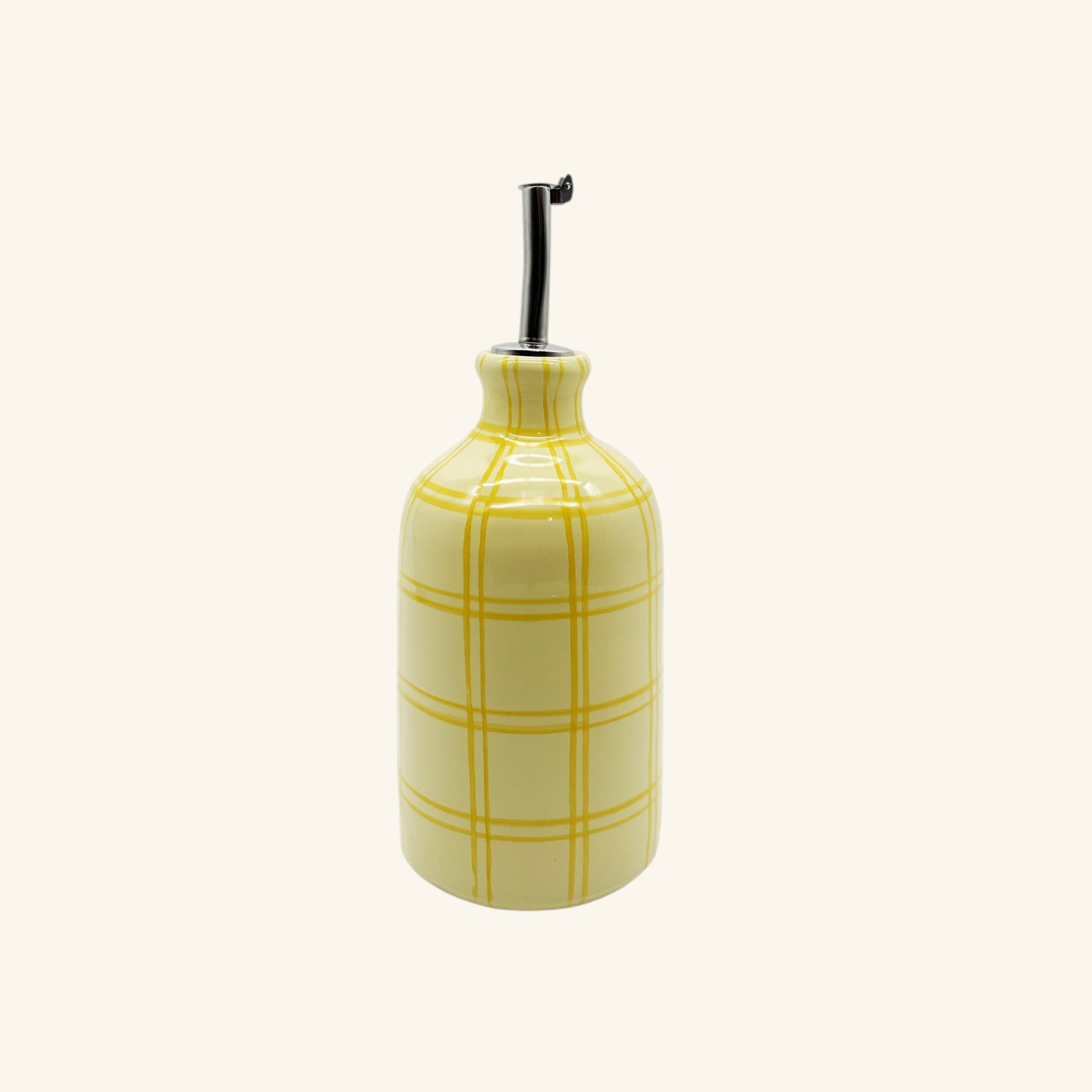 Gingham Oil Bottle