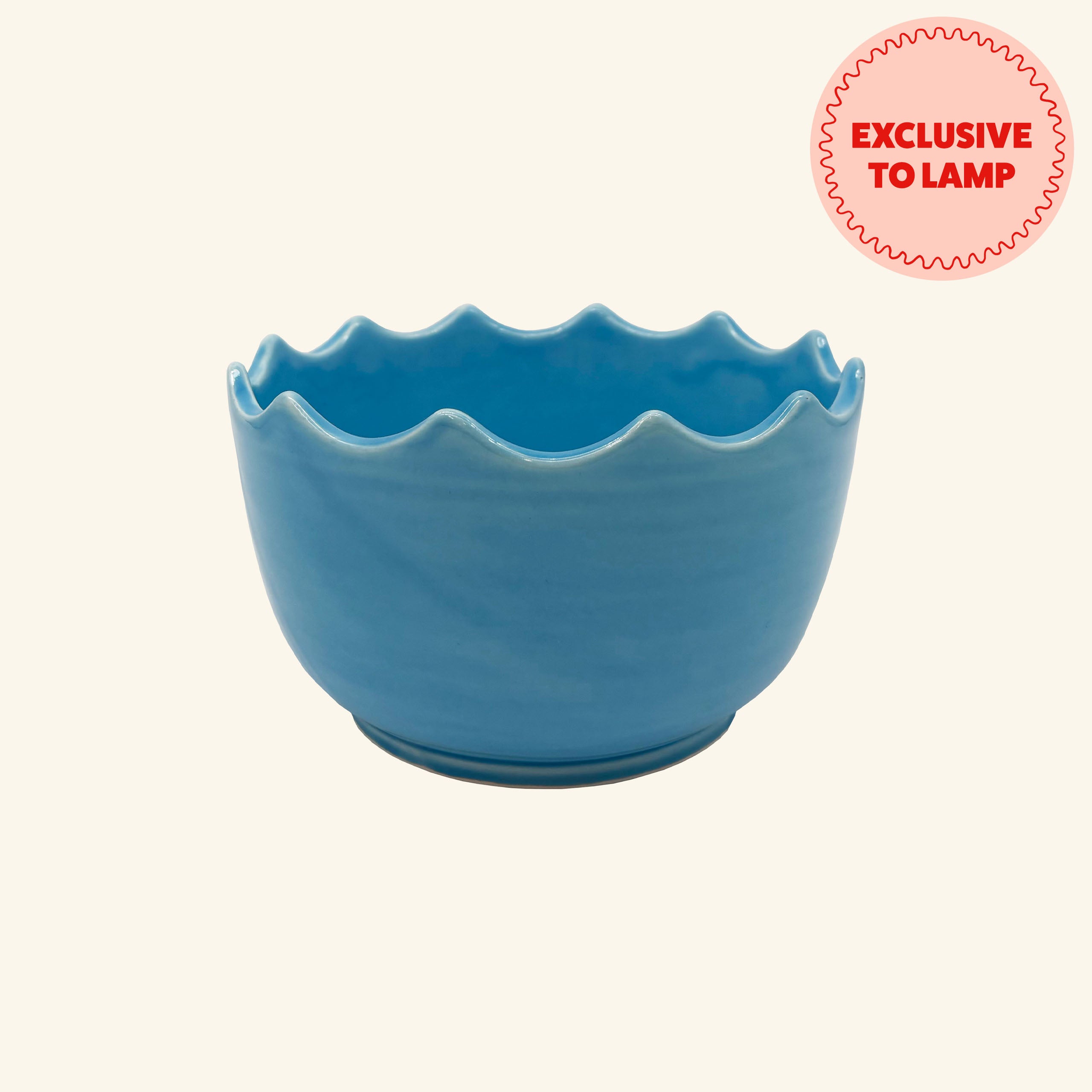 Medium Scalloped Edge Bowl