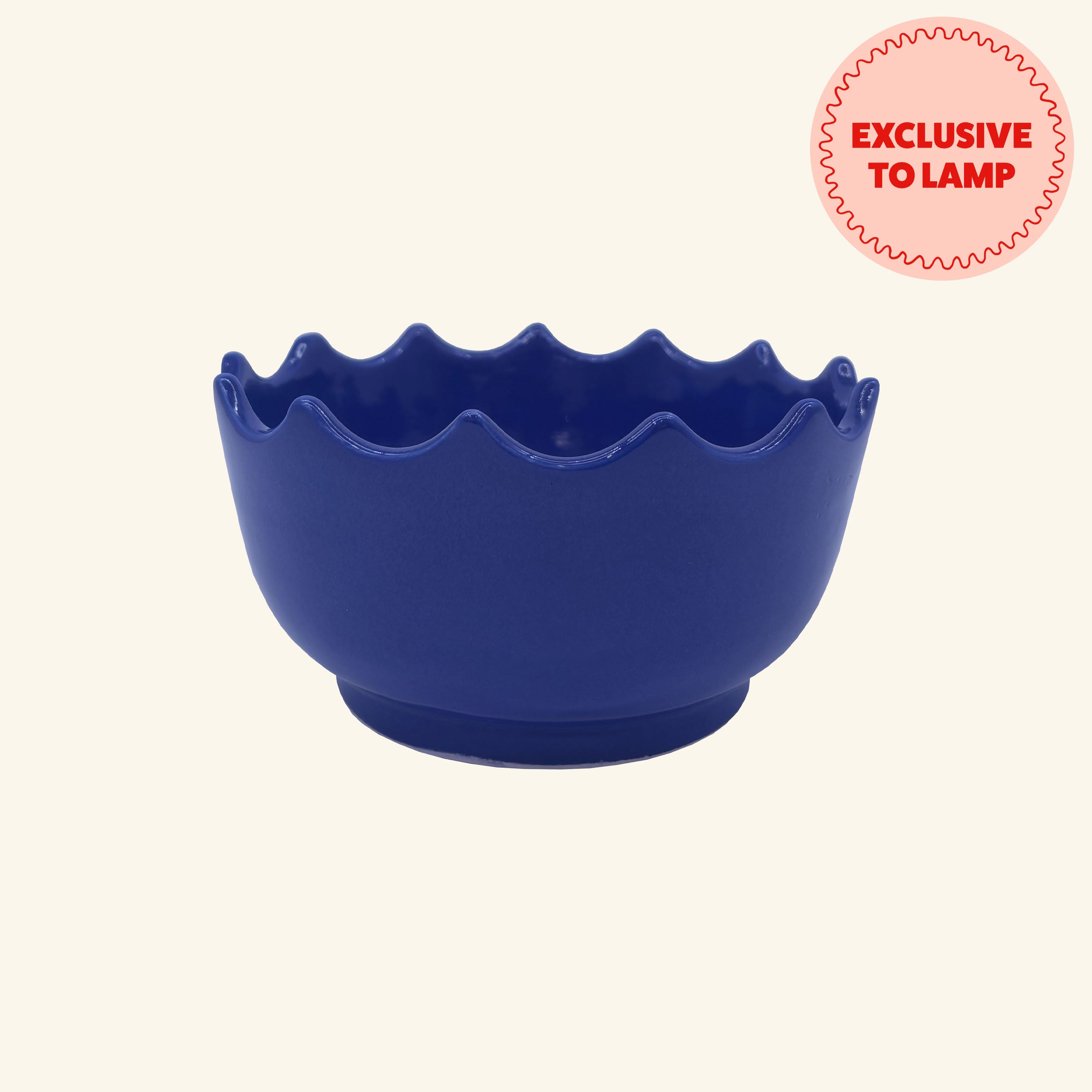 Medium Scalloped Edge Bowl