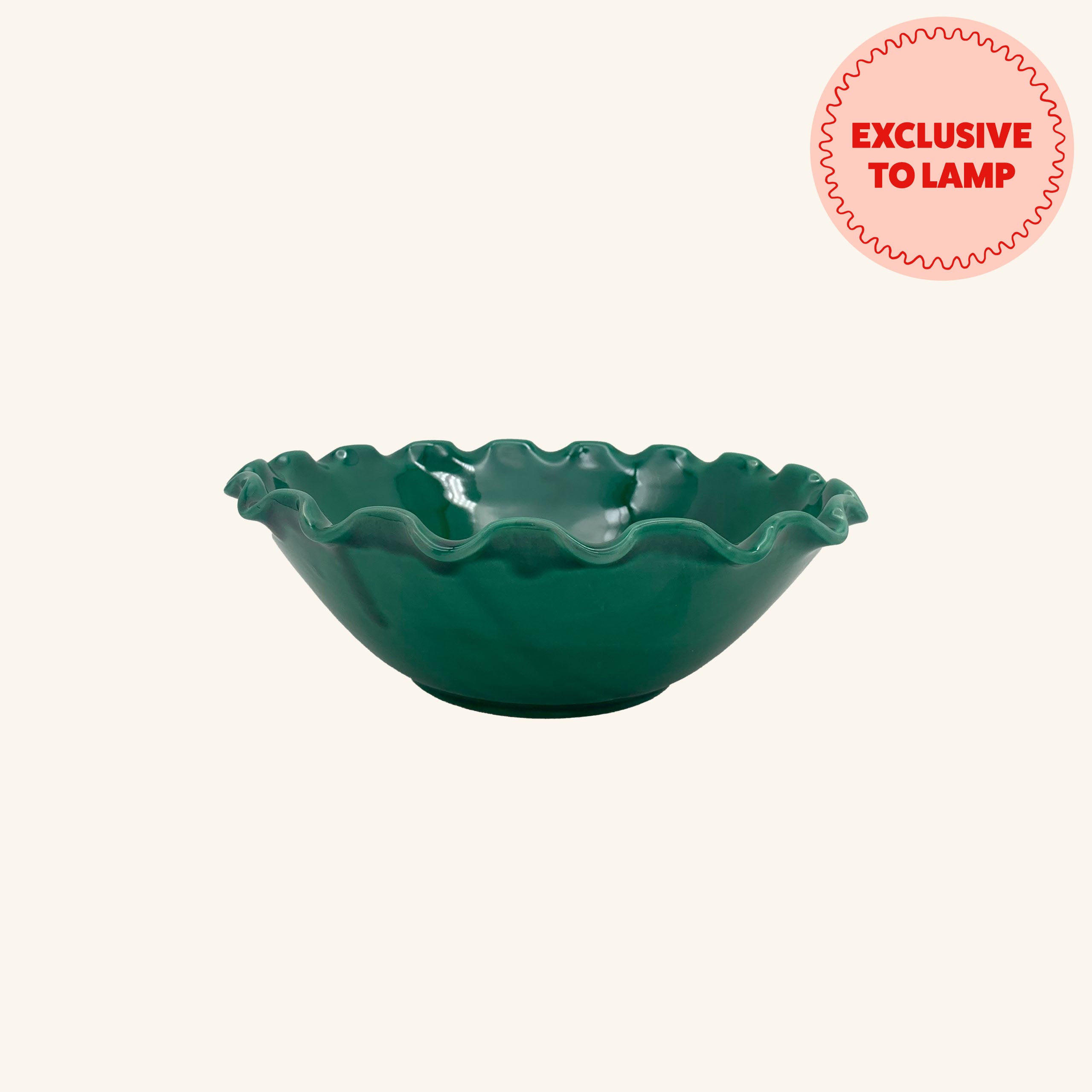 Medium Wavy Bowl LAMP LDN