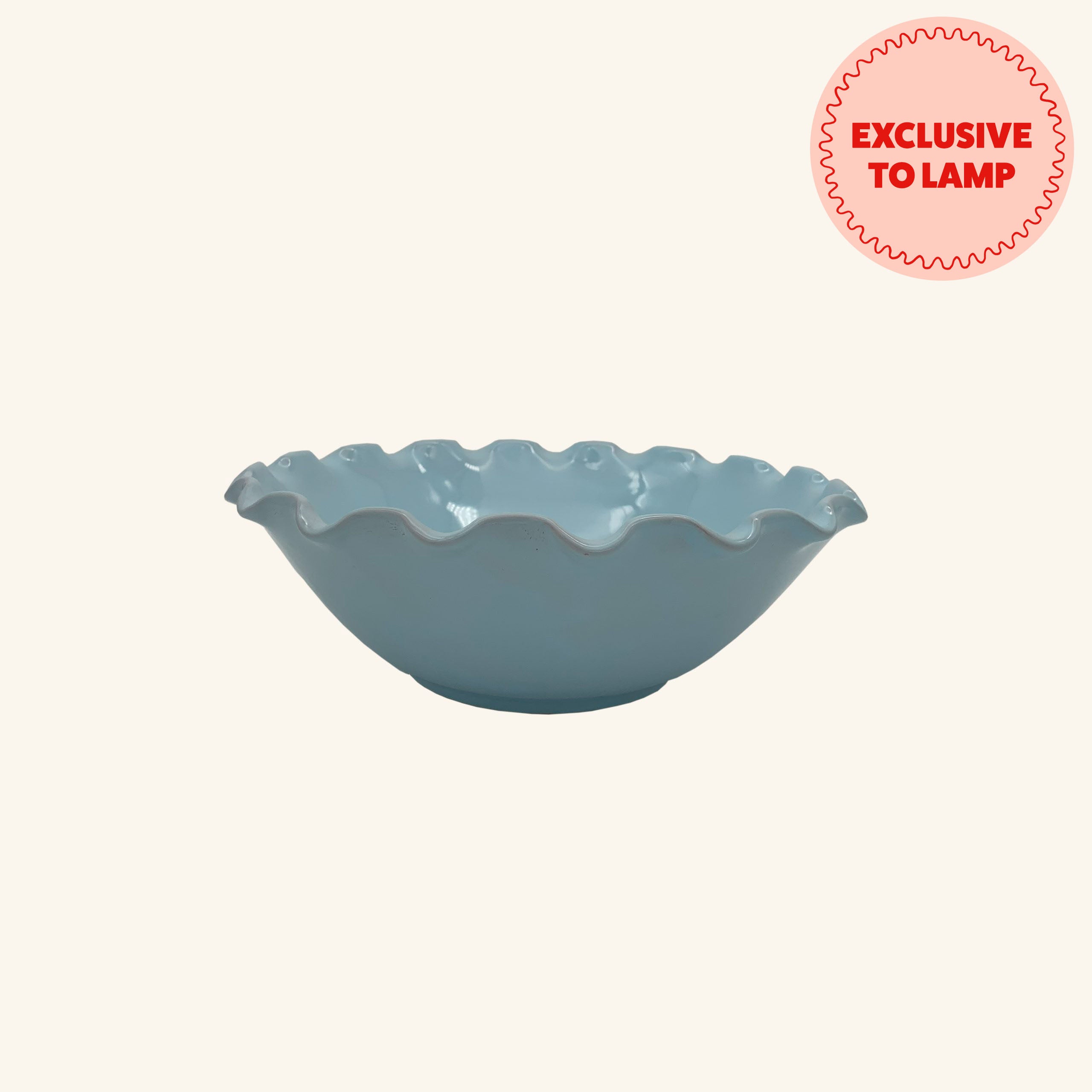 Medium Wavy Bowl LAMP LDN