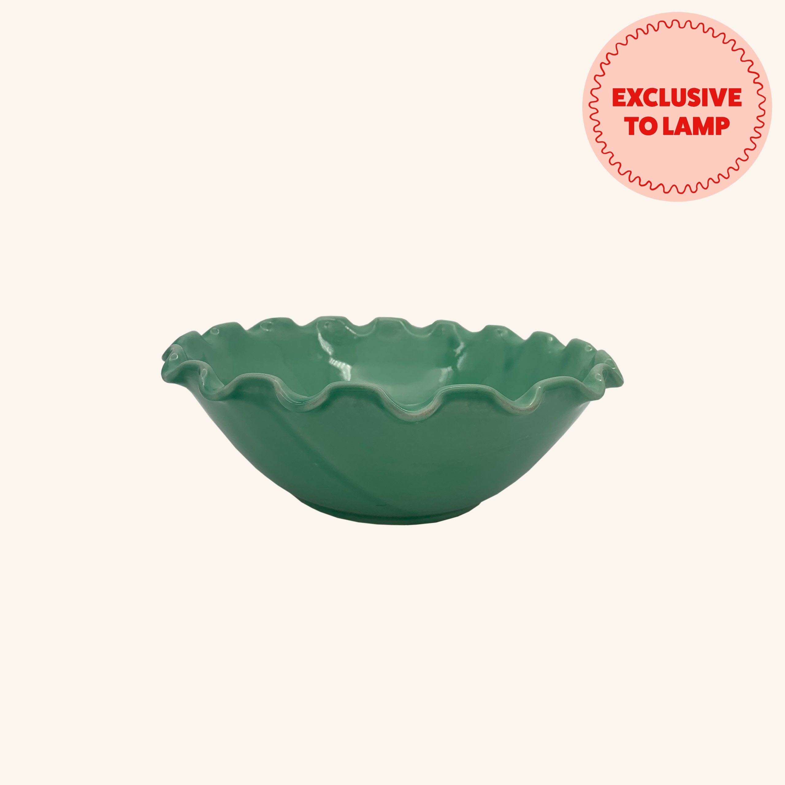 Medium Wavy Bowl LAMP LDN