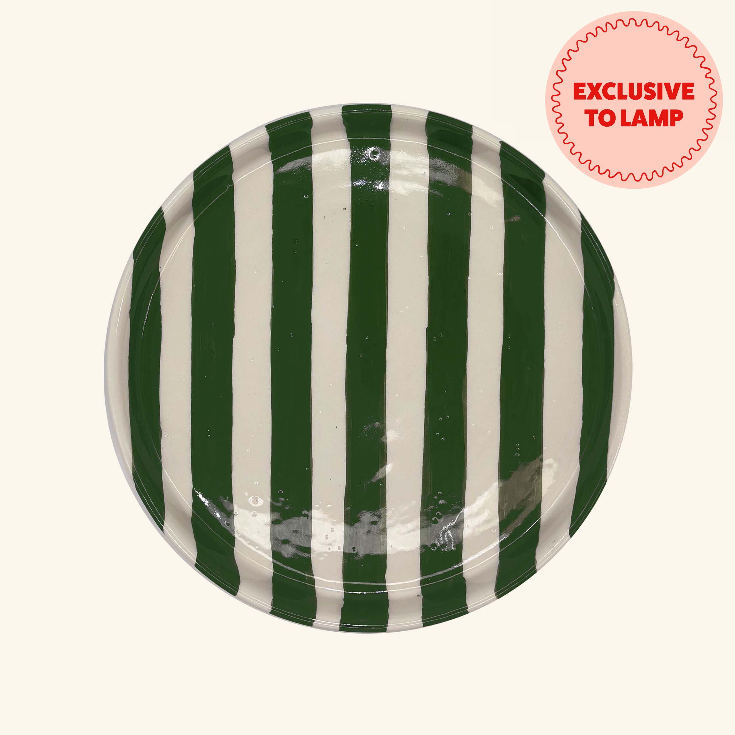 Striped Plate