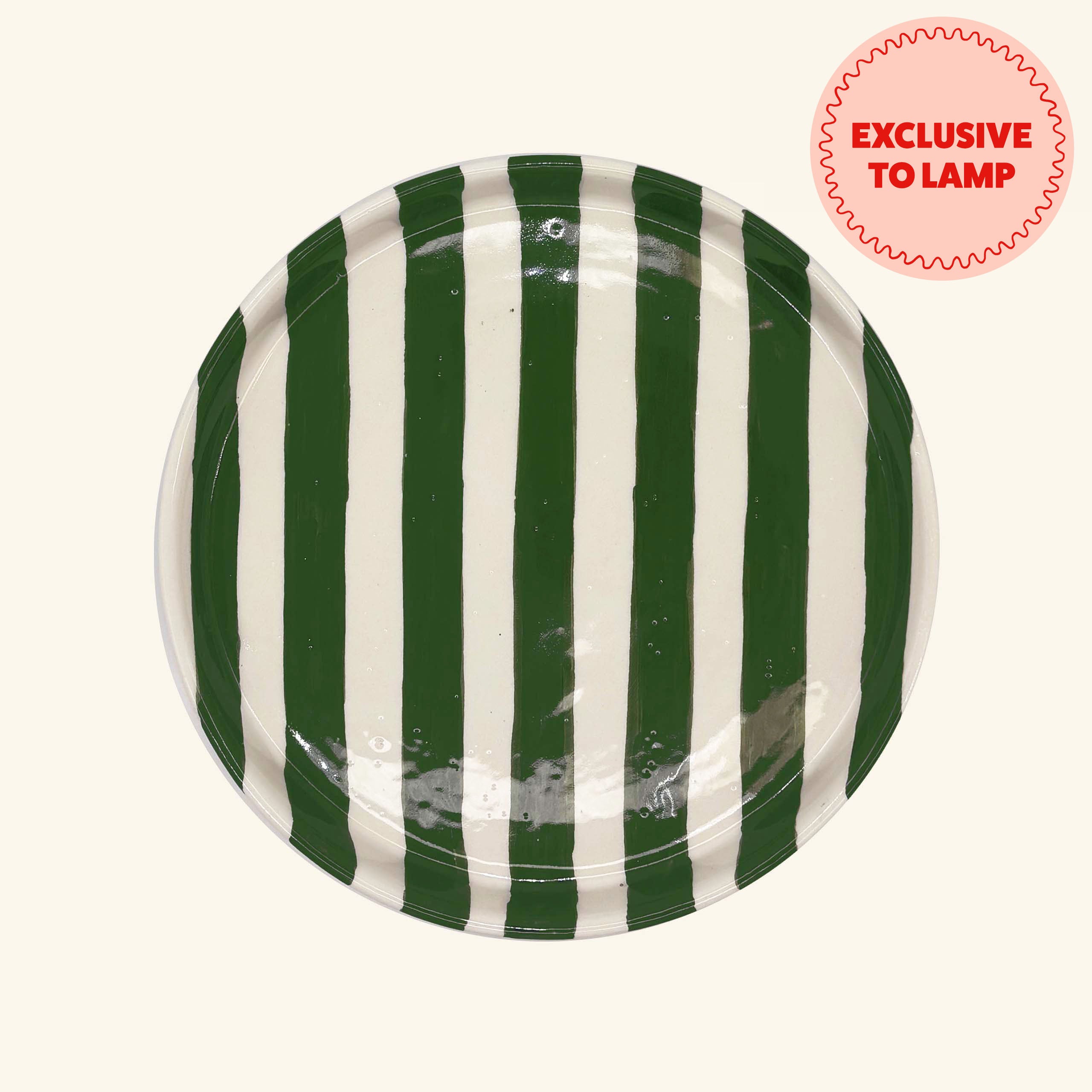 Striped Plate